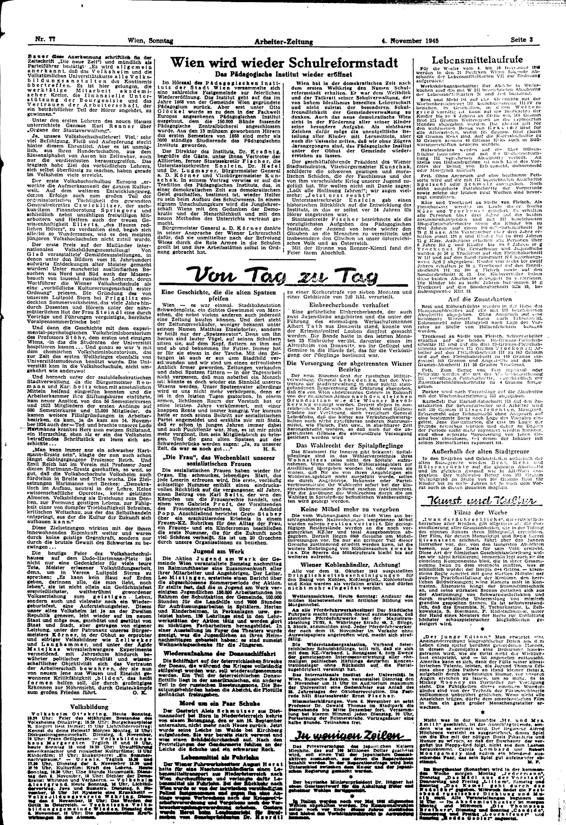 Ausgabe So. 04.11.1945, Seite 3