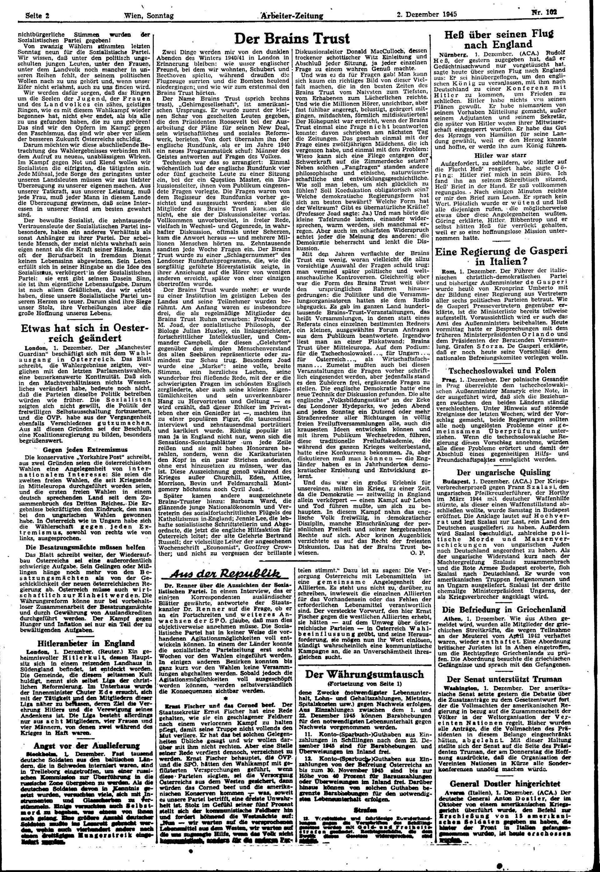 Ausgabe So. 02.12.1945, Seite 2