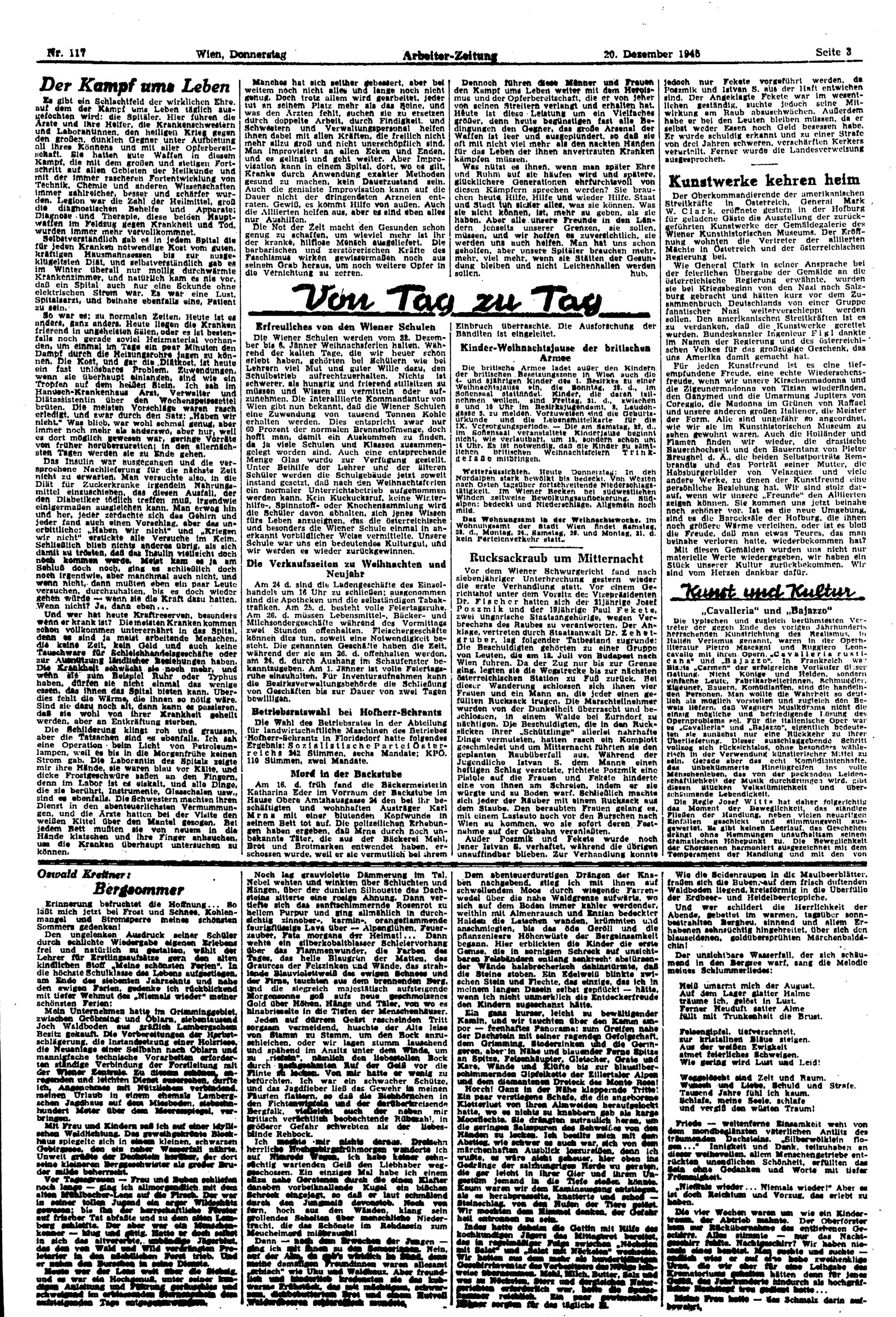 Ausgabe Do. 20.12.1945, Seite 3