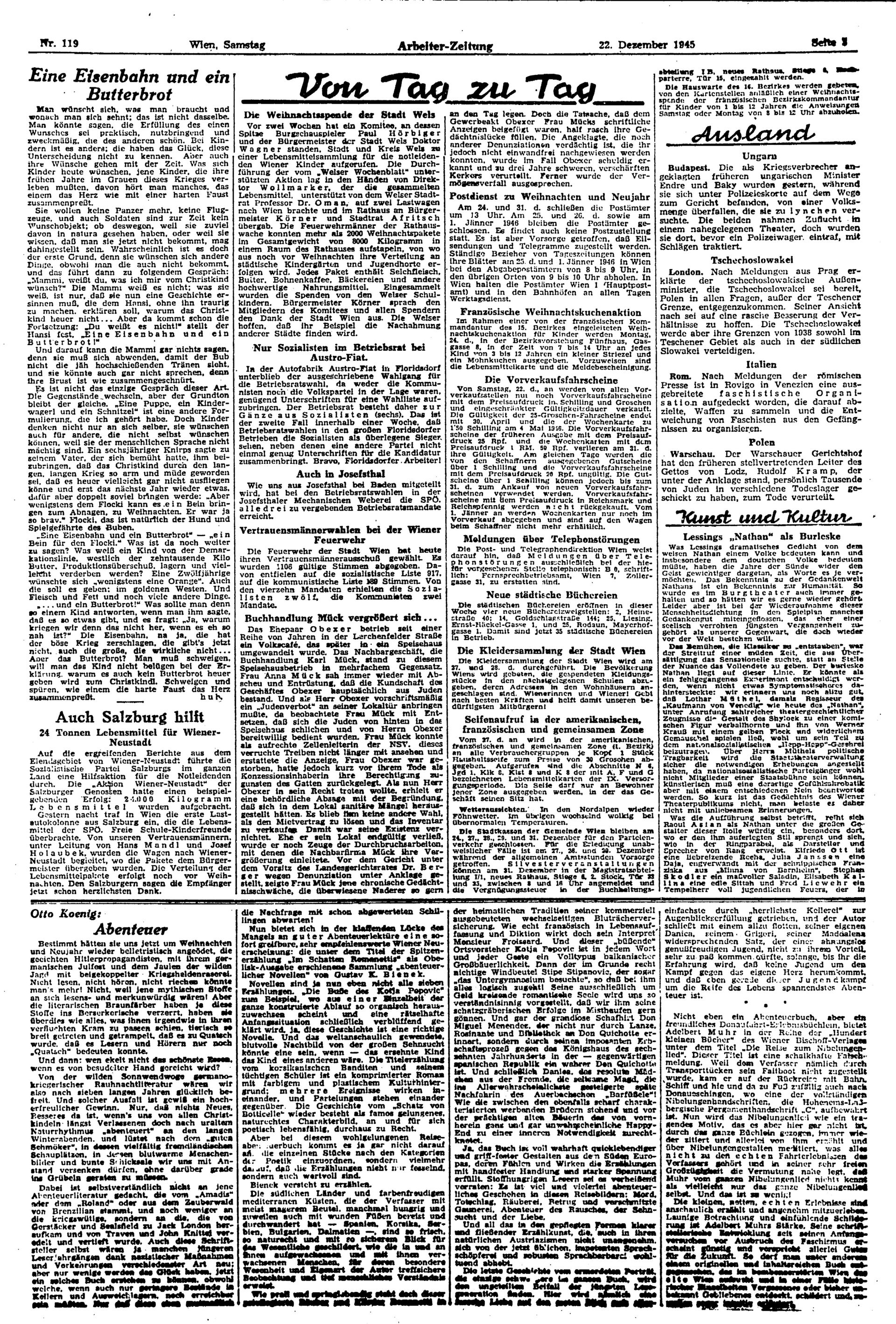Ausgabe Sa. 22.12.1945, Seite 3