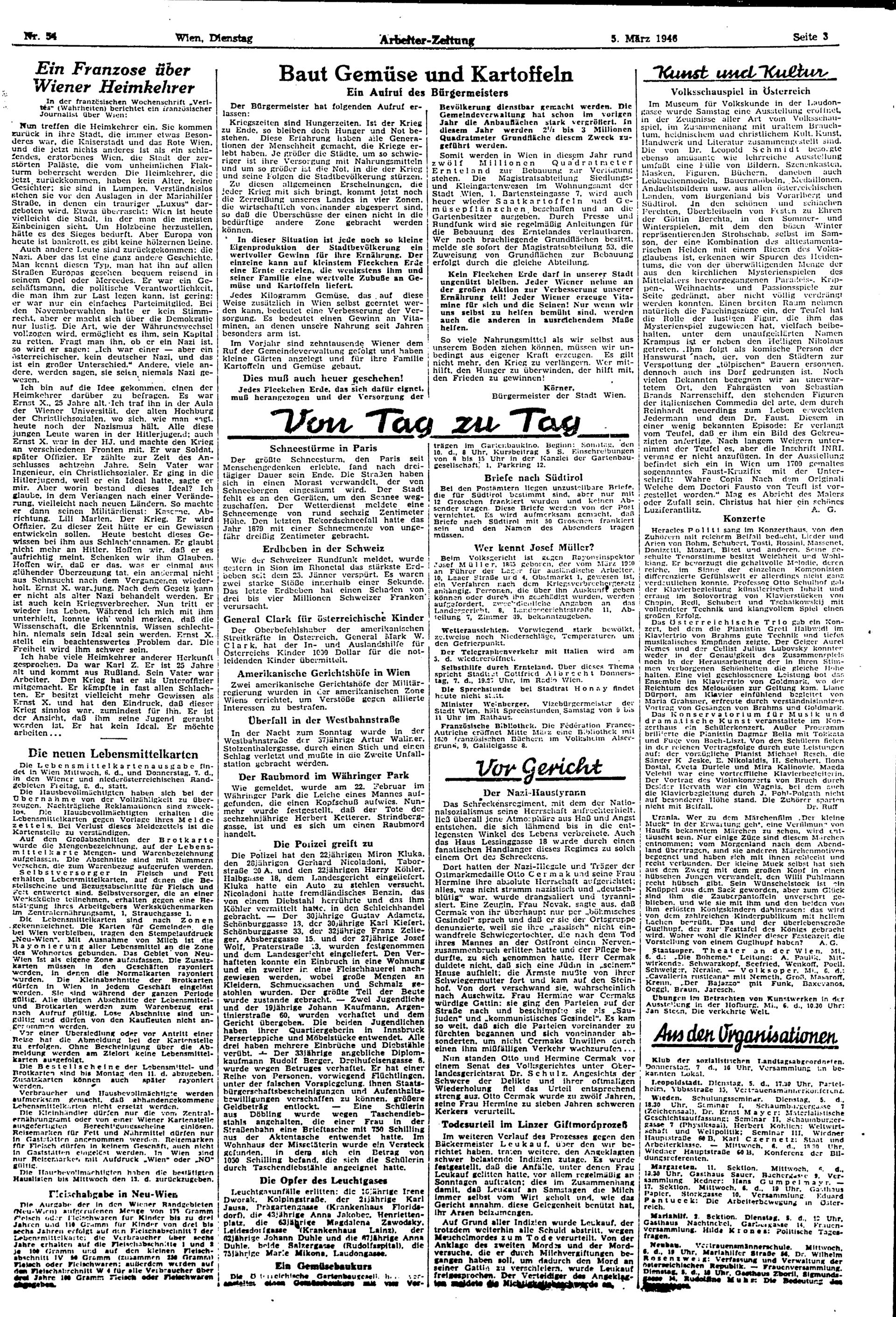 Ausgabe Di. 05.03.1946, Seite 3