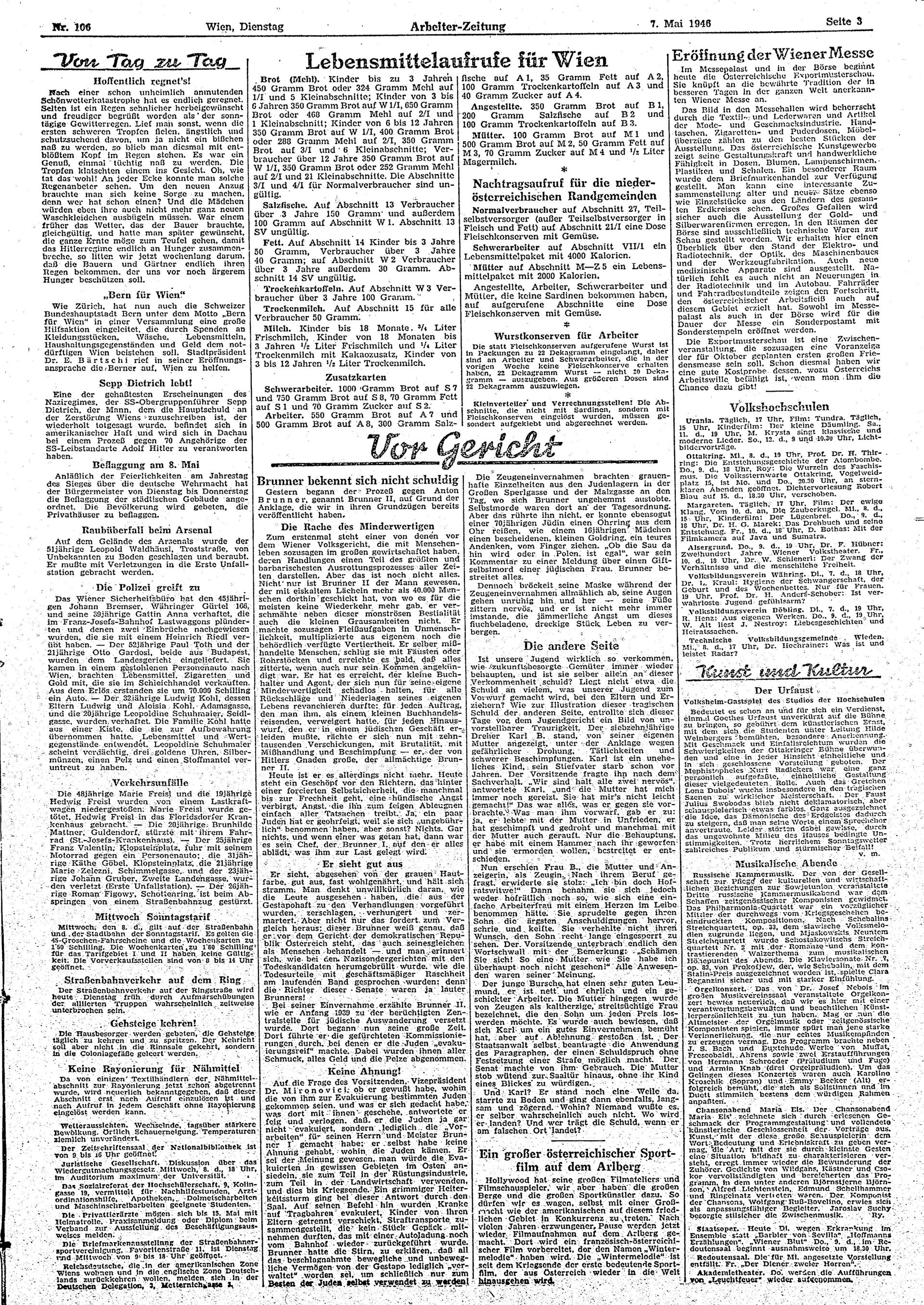 Ausgabe Di. 07.05.1946, Seite 3