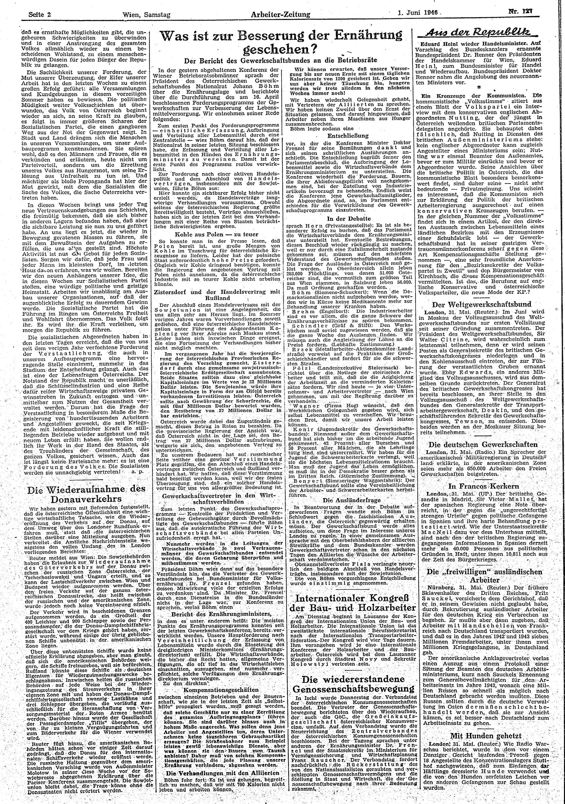 Ausgabe Sa. 01.06.1946, Seite 2