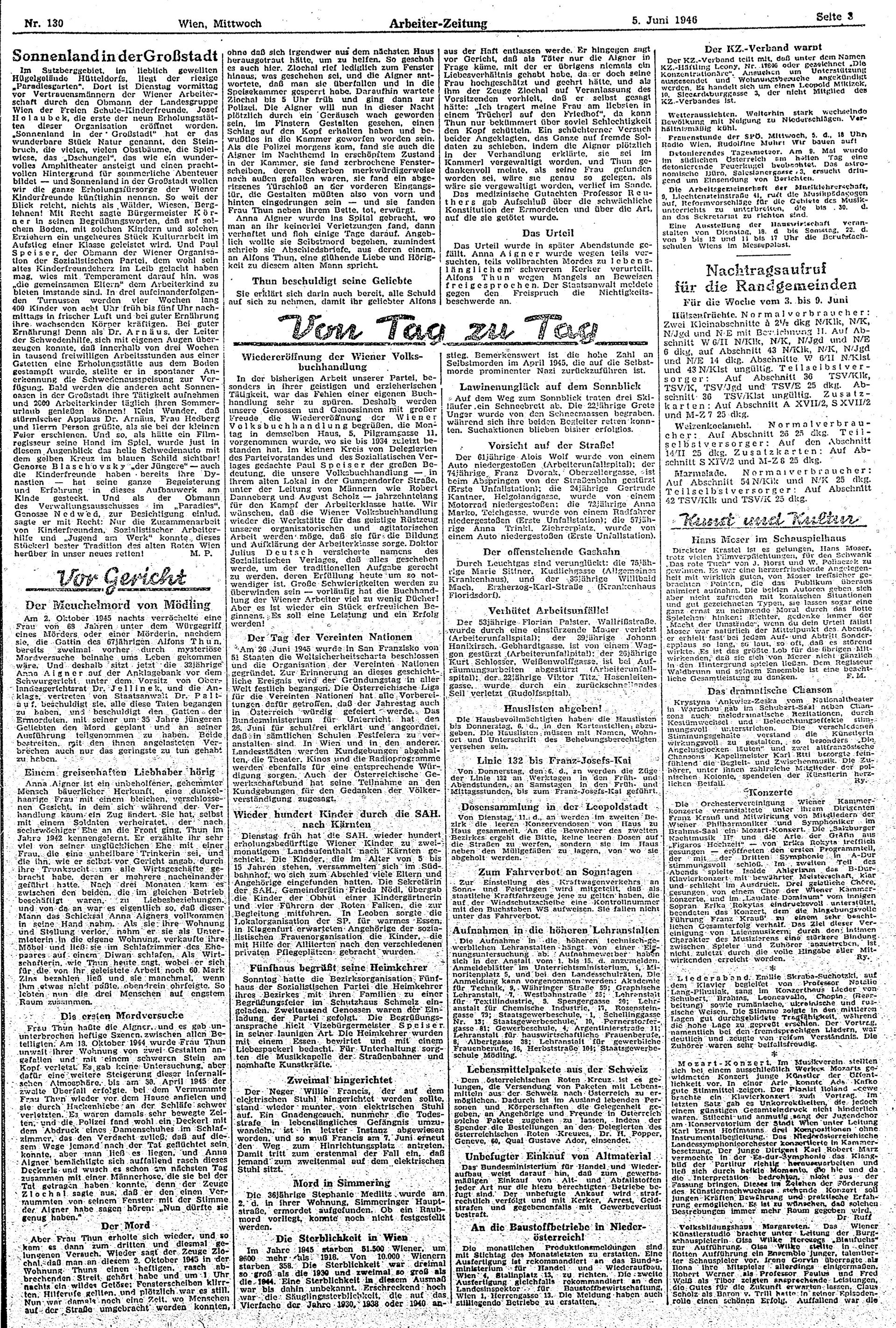 Ausgabe Mi. 05.06.1946, Seite 3