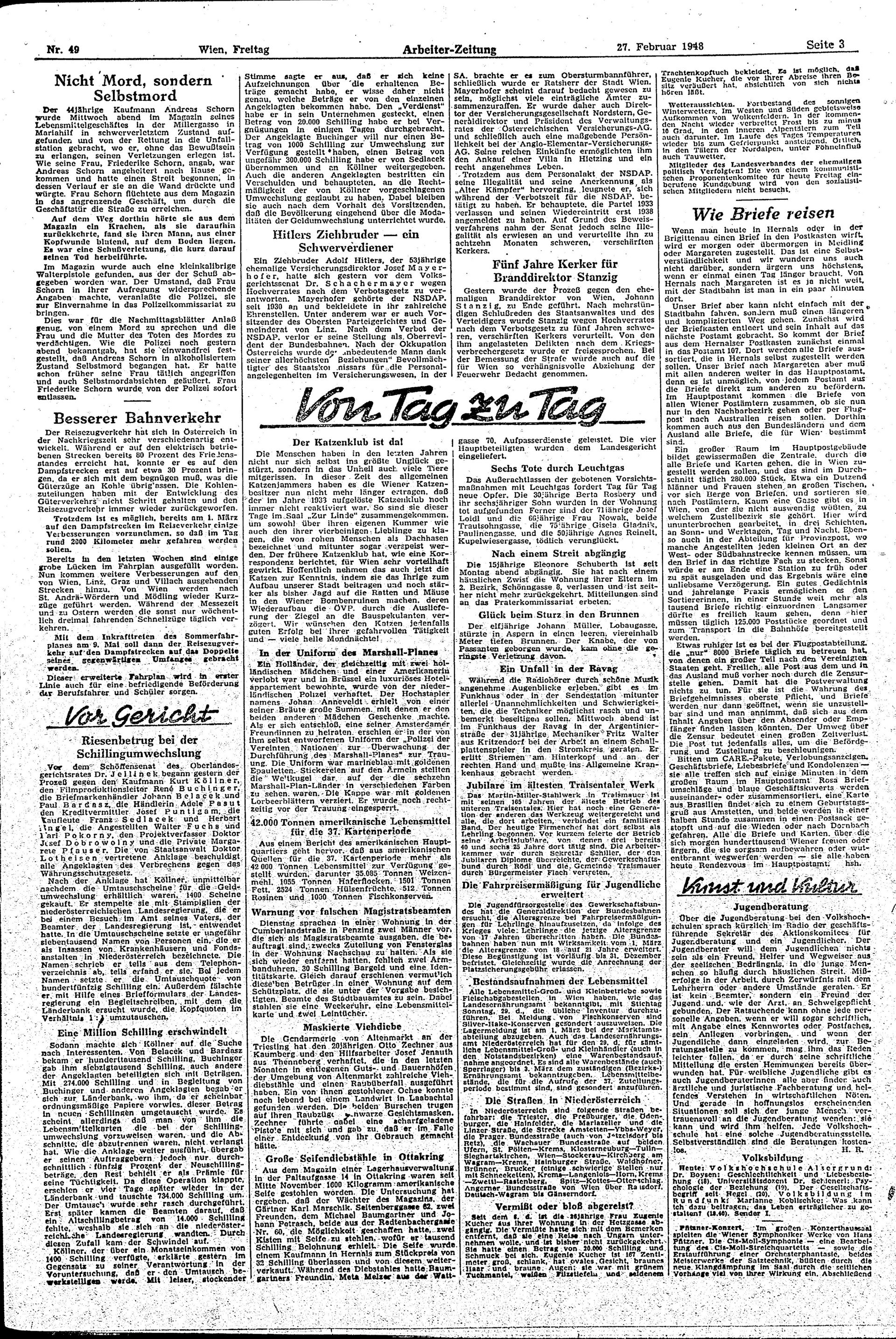 Ausgabe Fr. 27.02.1948, Seite 3