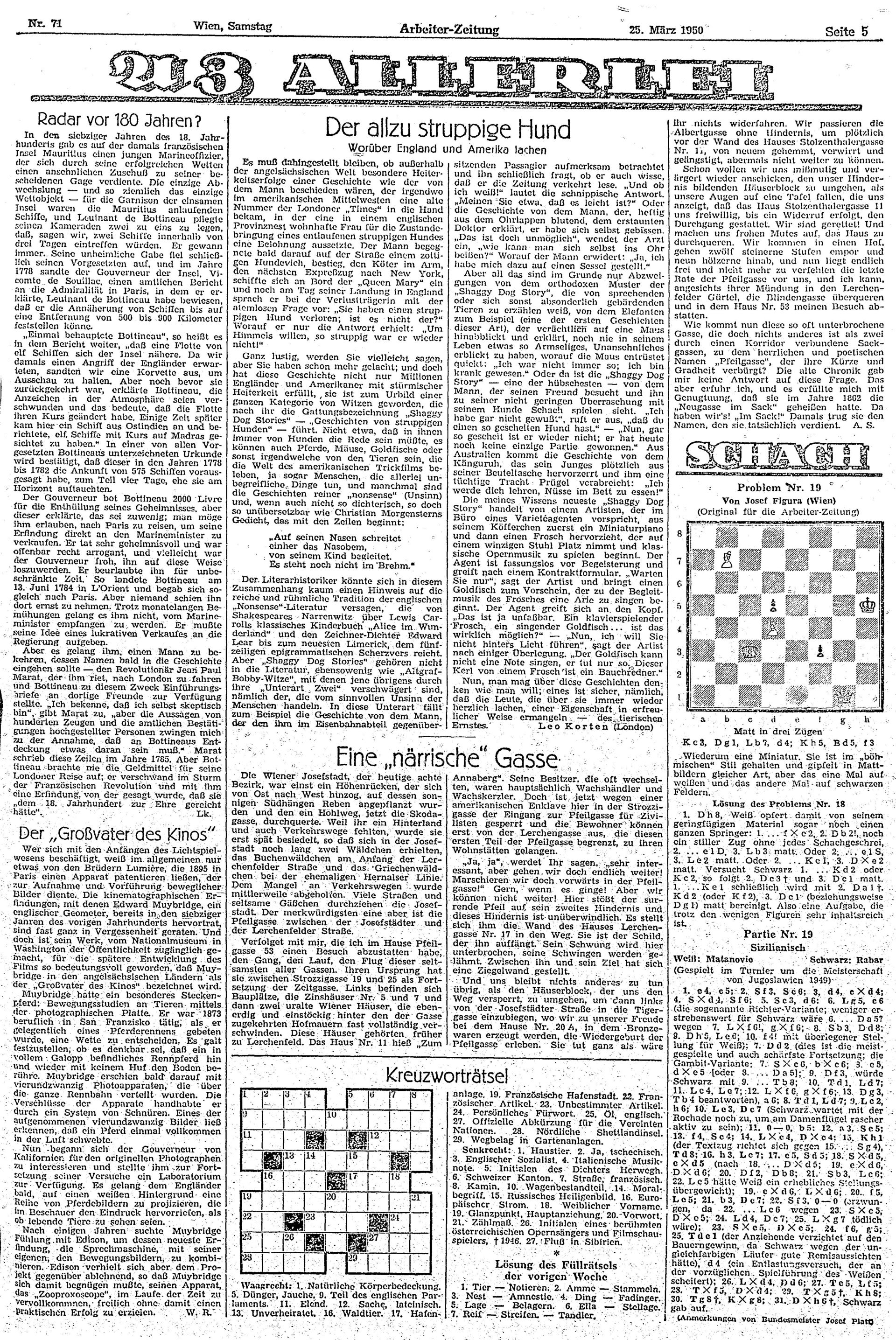 Ausgabe Sa. 25.03.1950, Seite 5