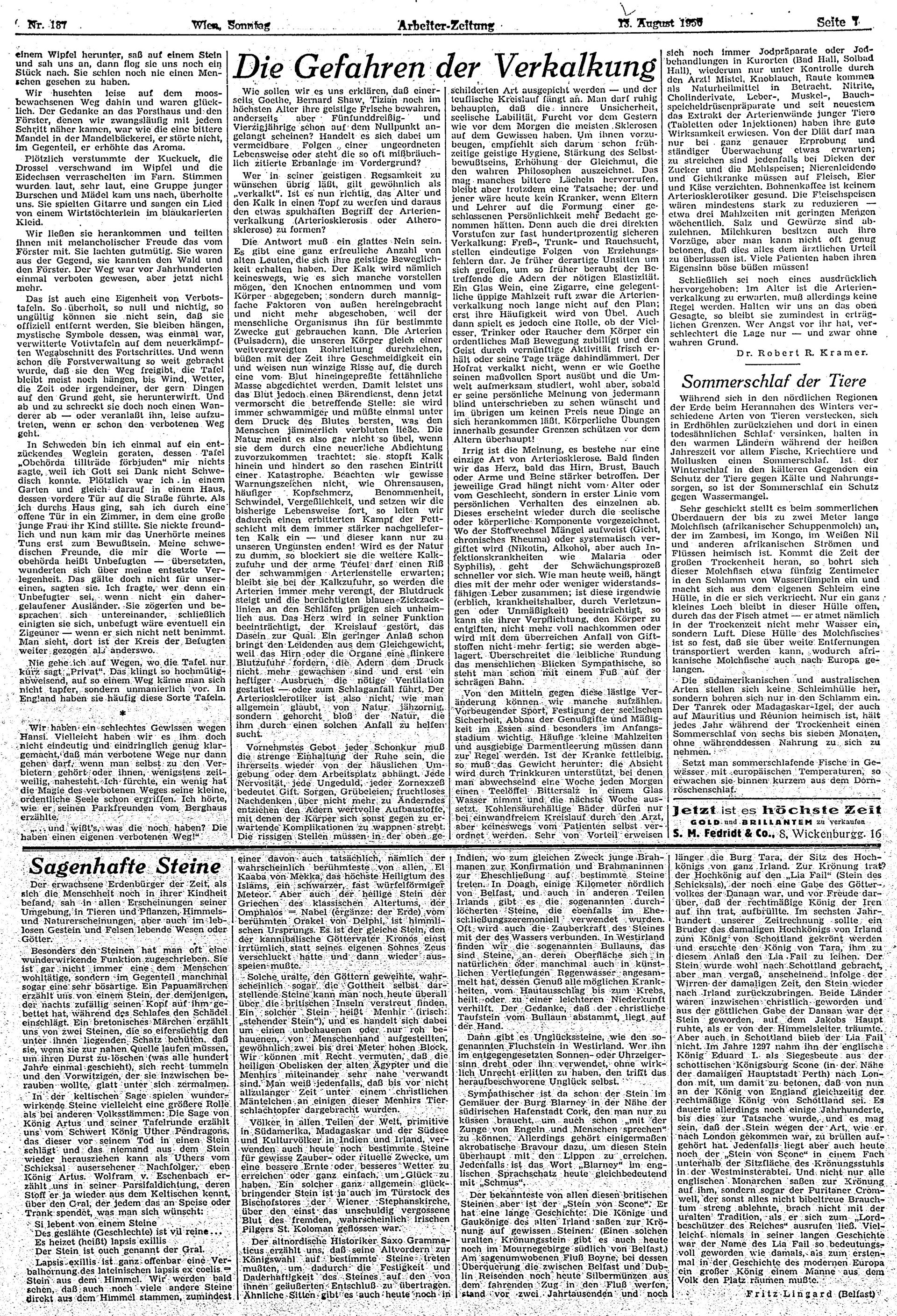 Ausgabe So. 13.08.1950, Seite 7