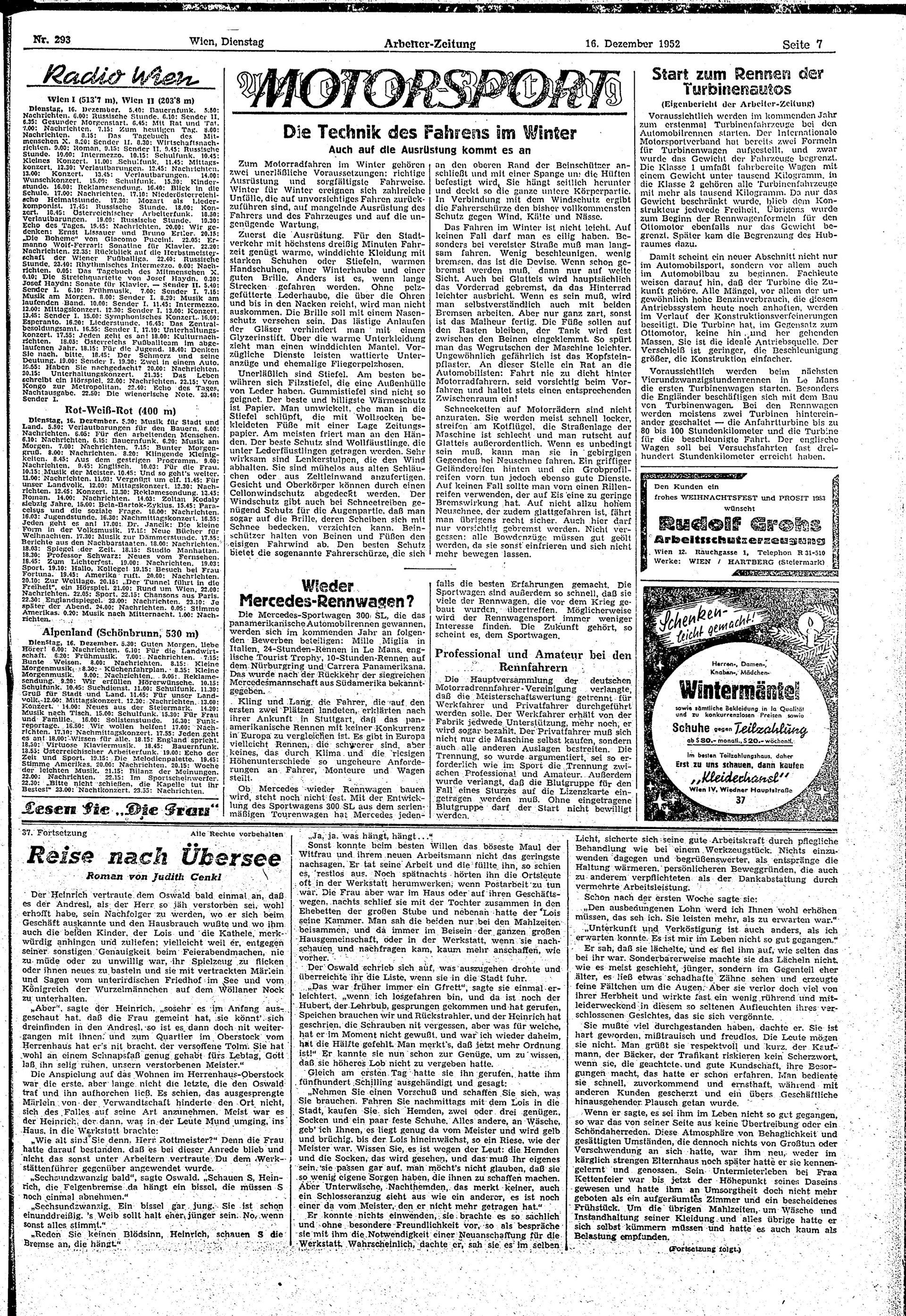 Ausgabe Di. 16.12.1952, Seite 7