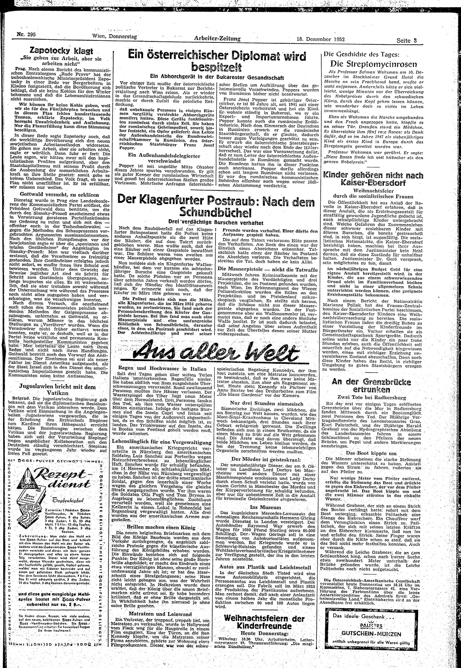 Ausgabe Do. 18.12.1952, Seite 3