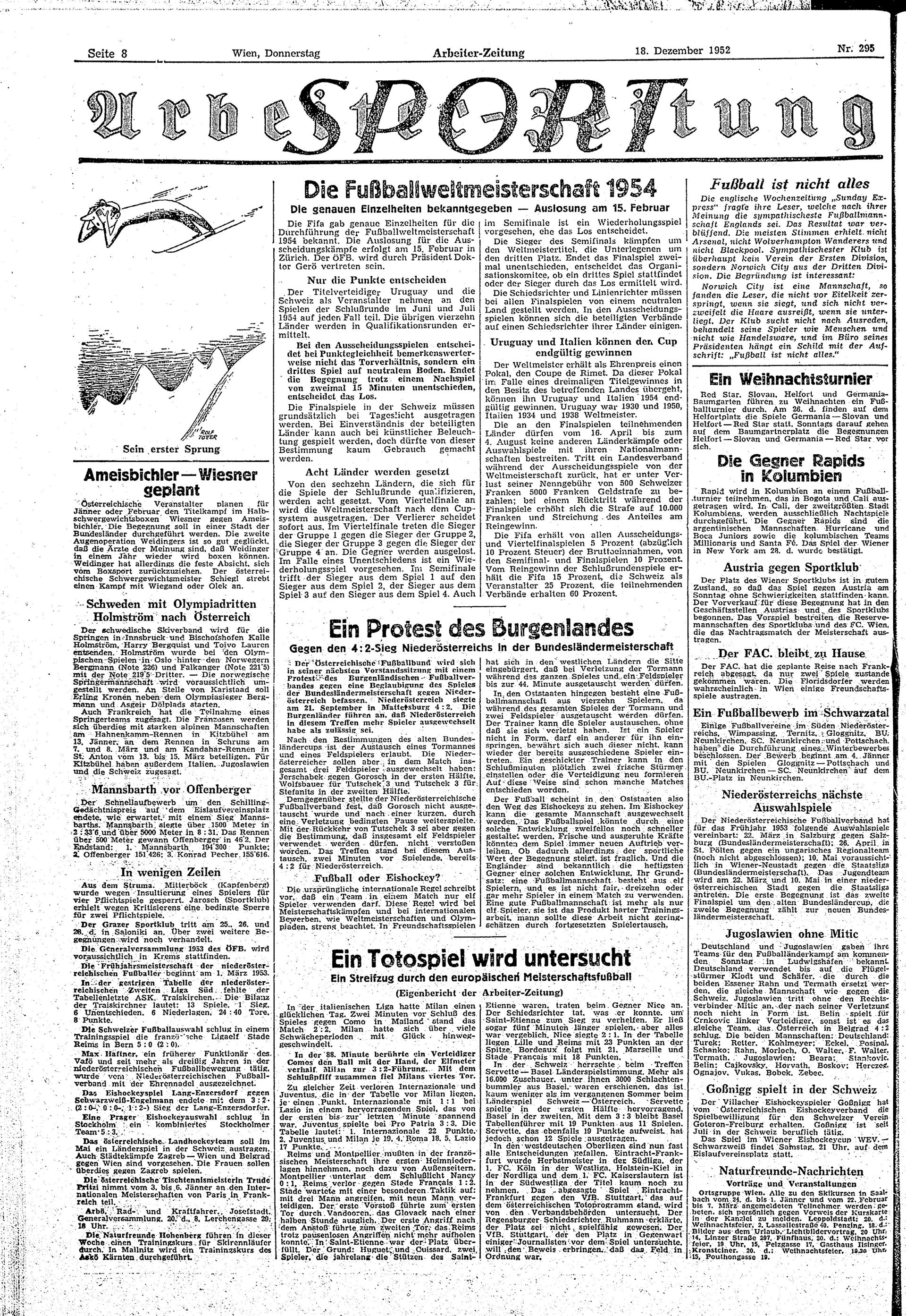 Ausgabe Do. 18.12.1952, Seite 8