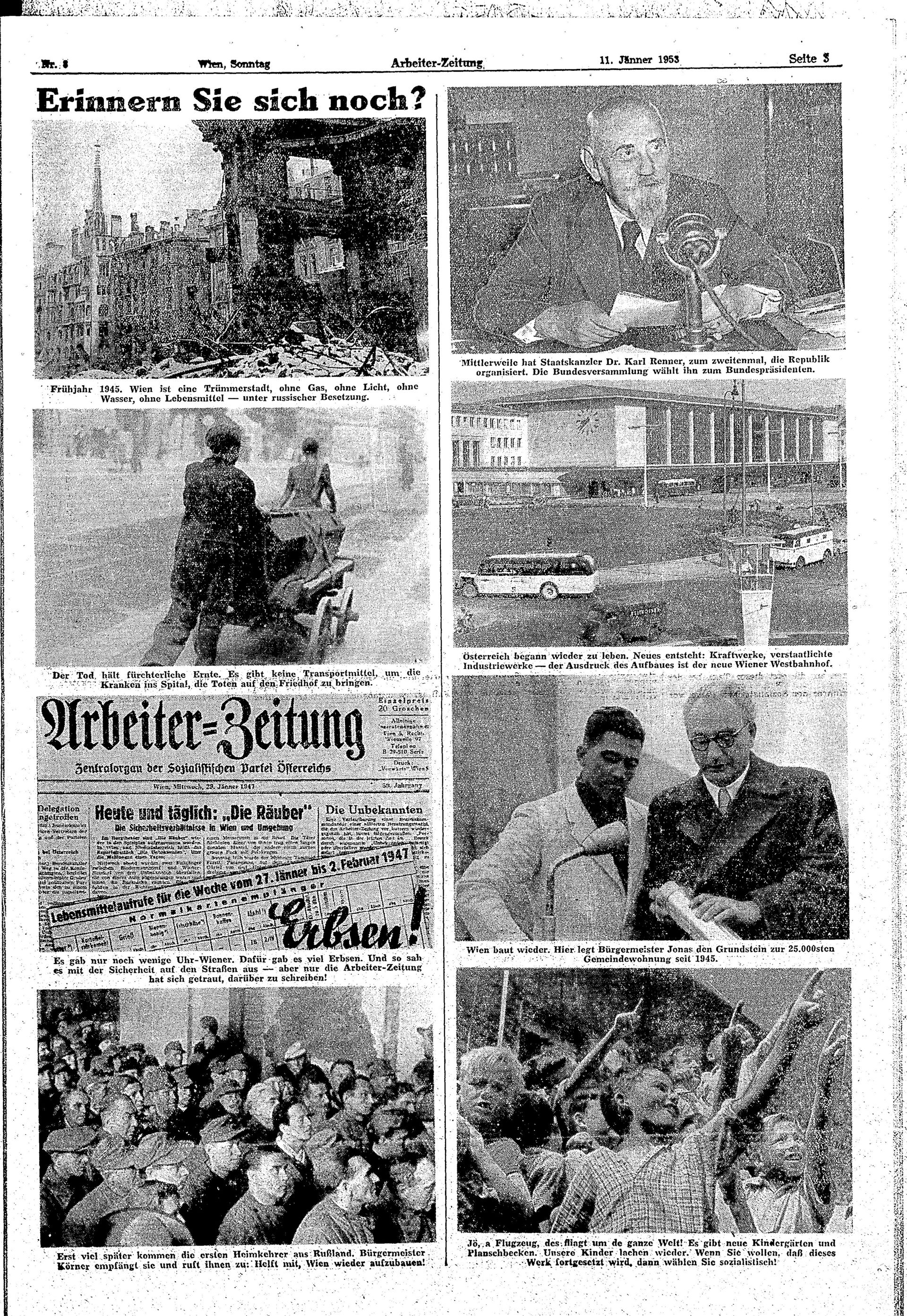 Ausgabe So. 11.01.1953, Seite 3