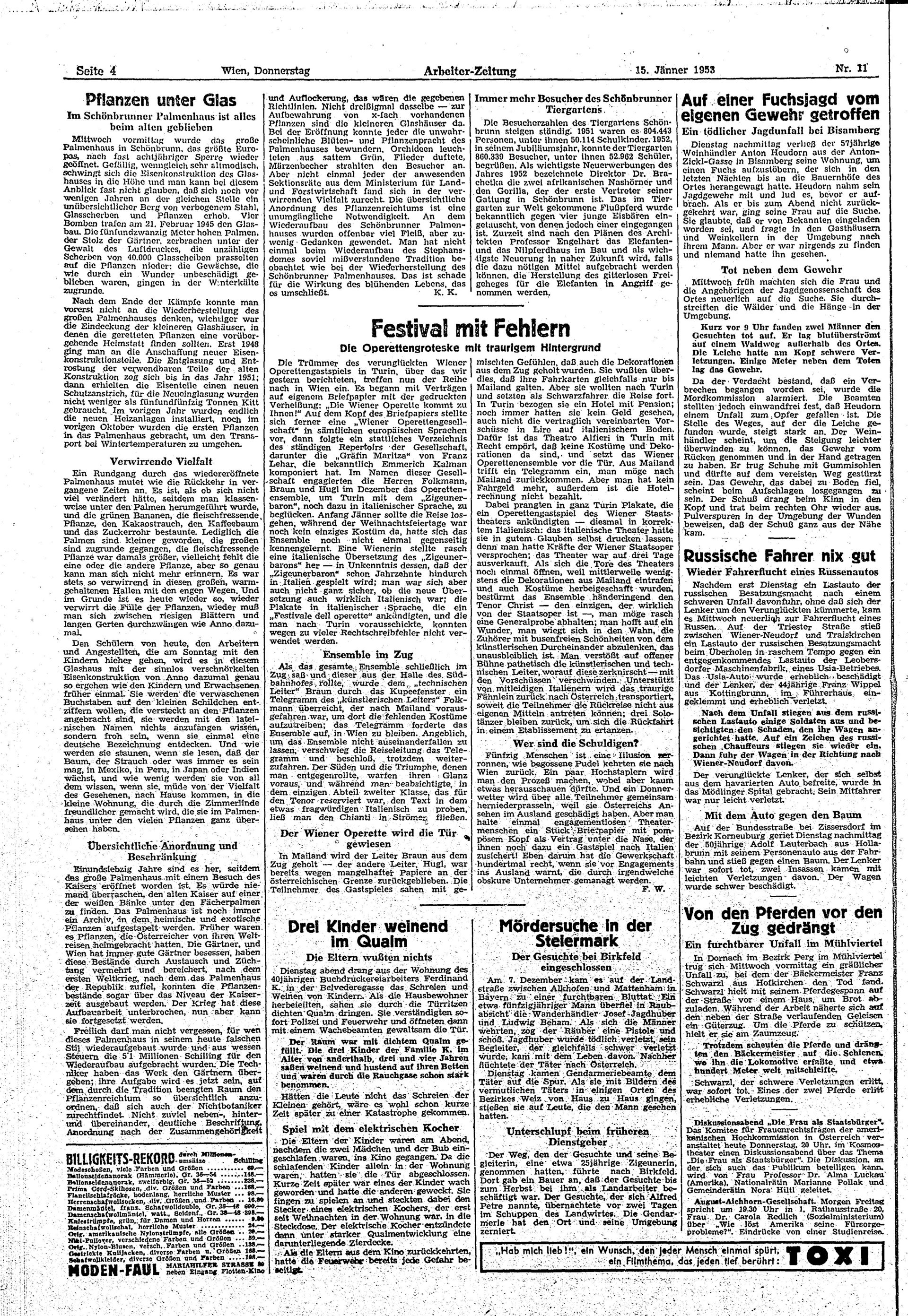 Ausgabe Do. 15.01.1953, Seite 4