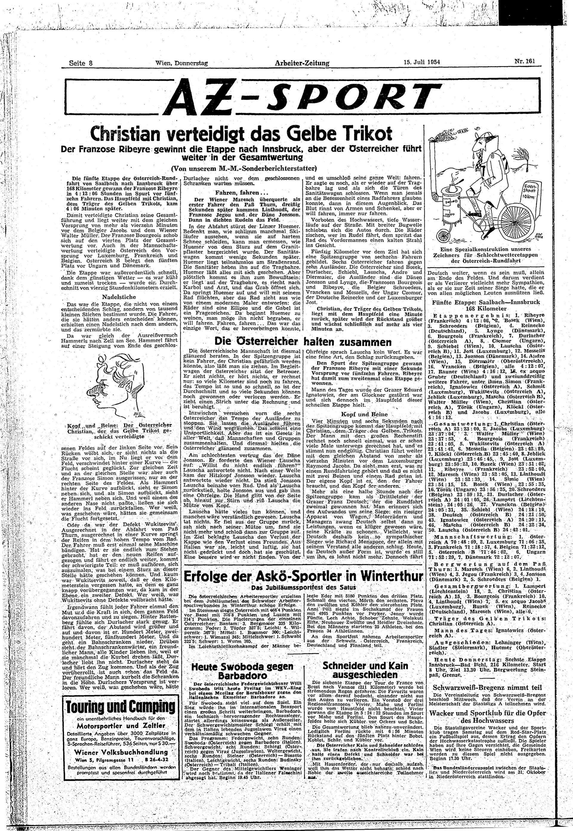 Ausgabe Do. 15.07.1954, Seite 8