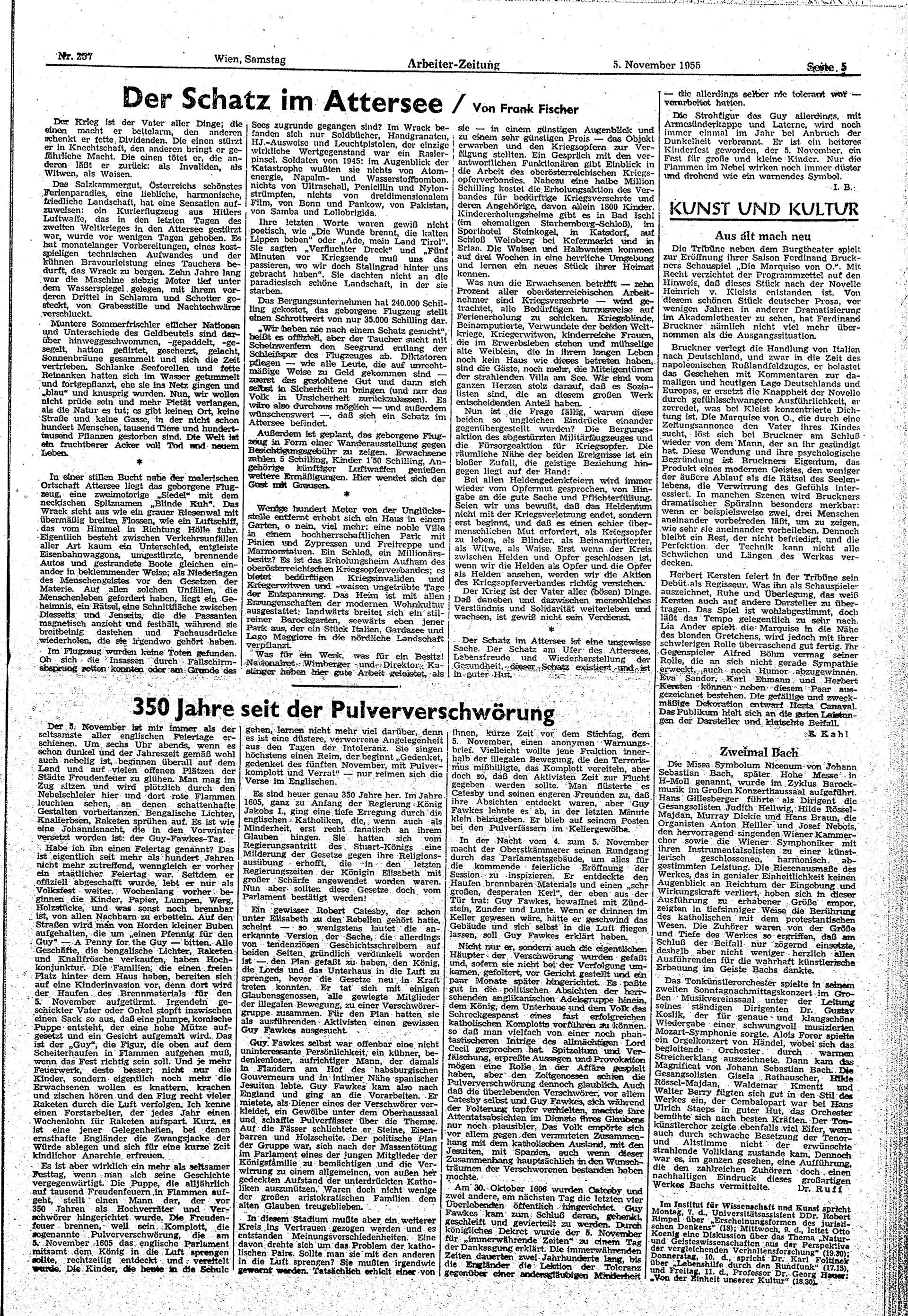 Ausgabe Sa. 05.11.1955, Seite 5