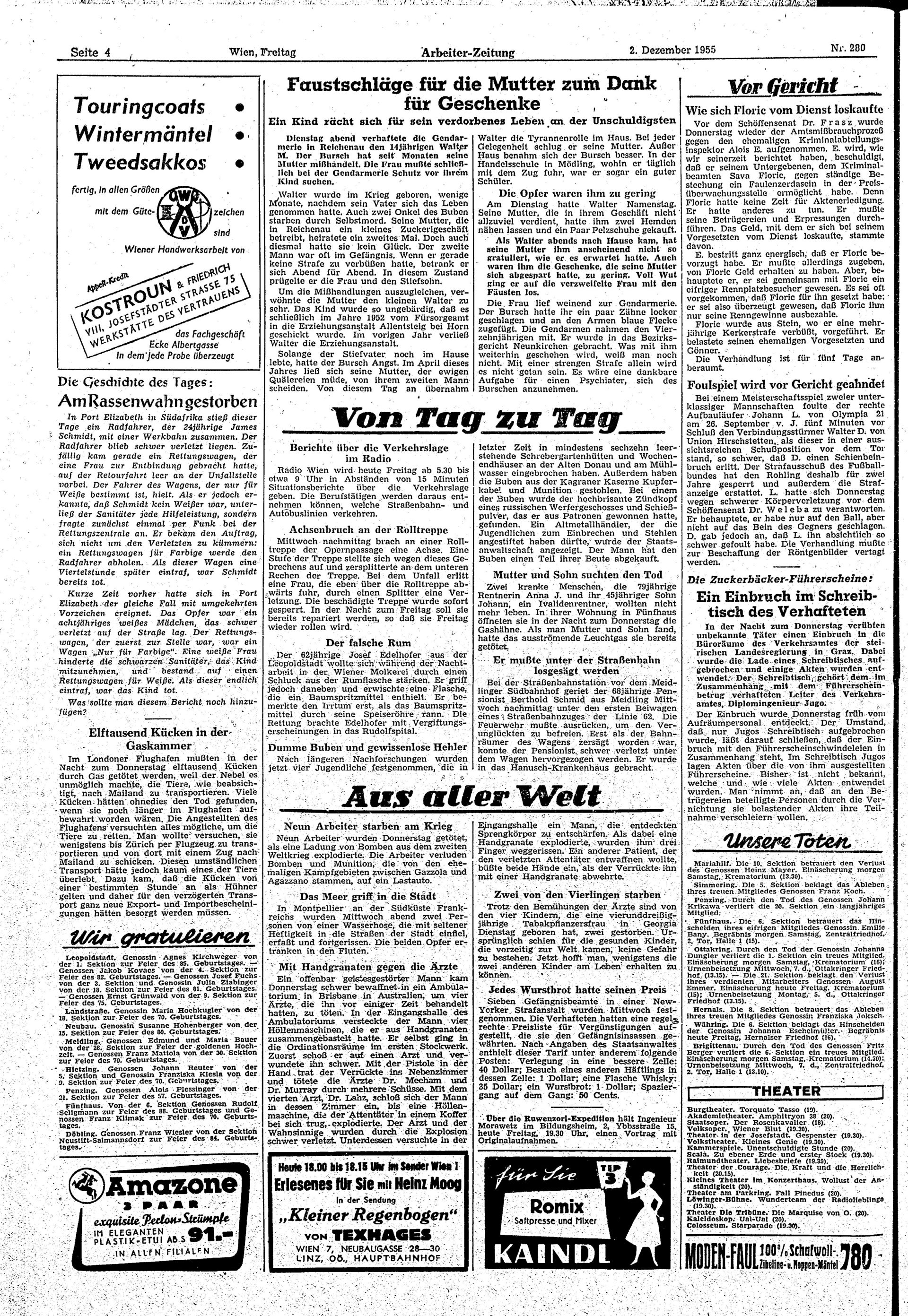 Ausgabe Fr. 02.12.1955, Seite 4
