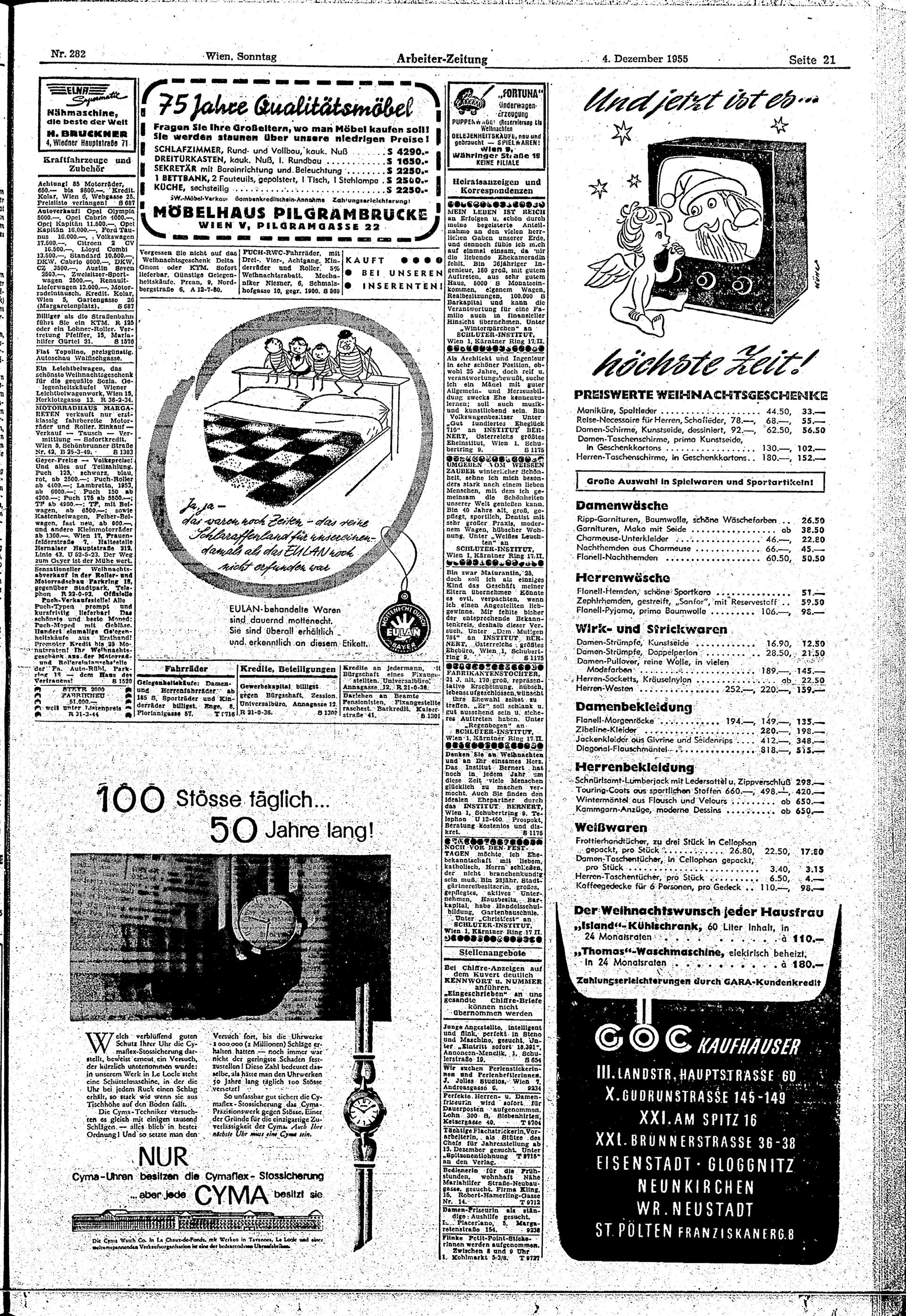 Ausgabe So. 04.12.1955, Seite 21