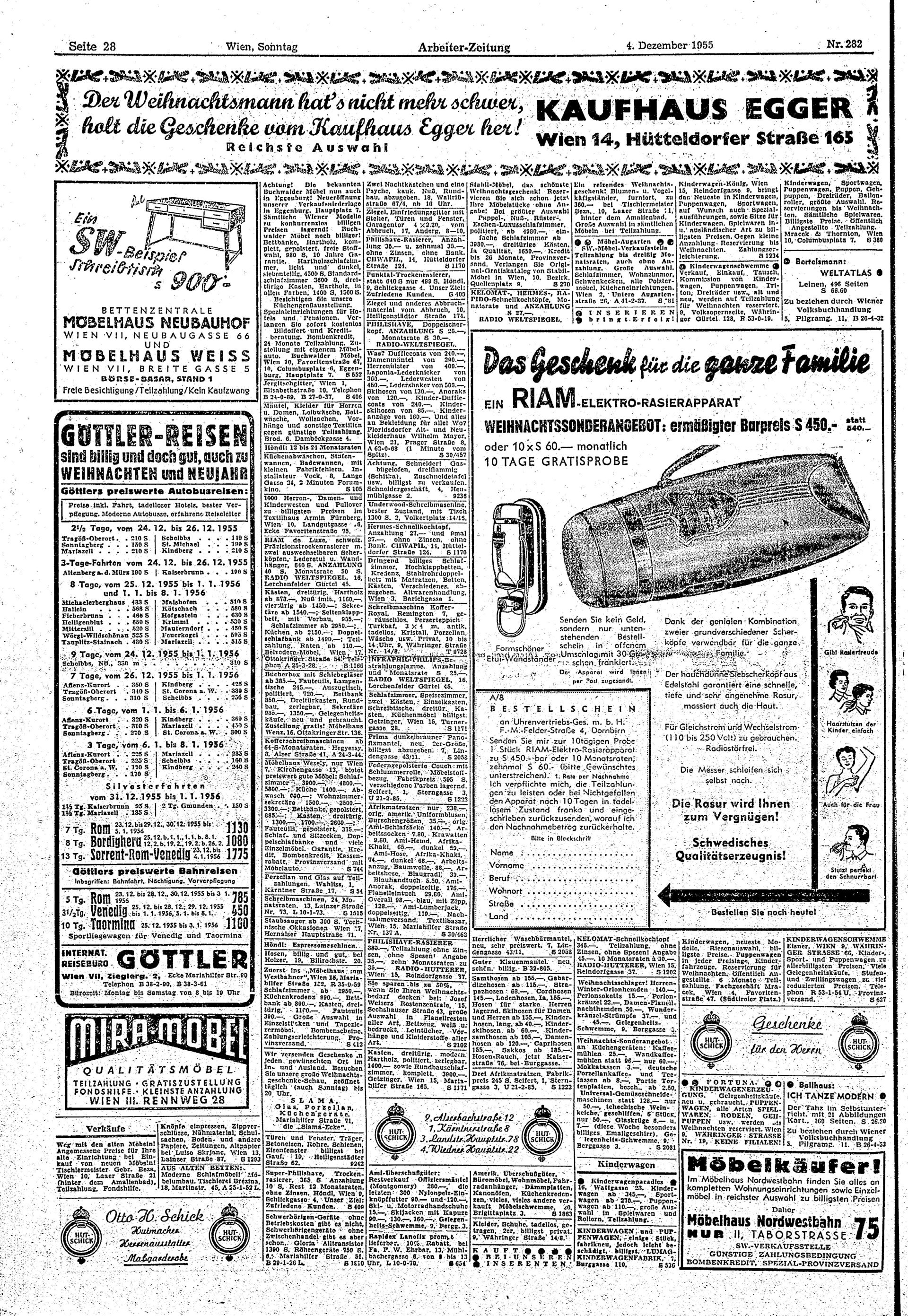 Ausgabe So. 04.12.1955, Seite 28