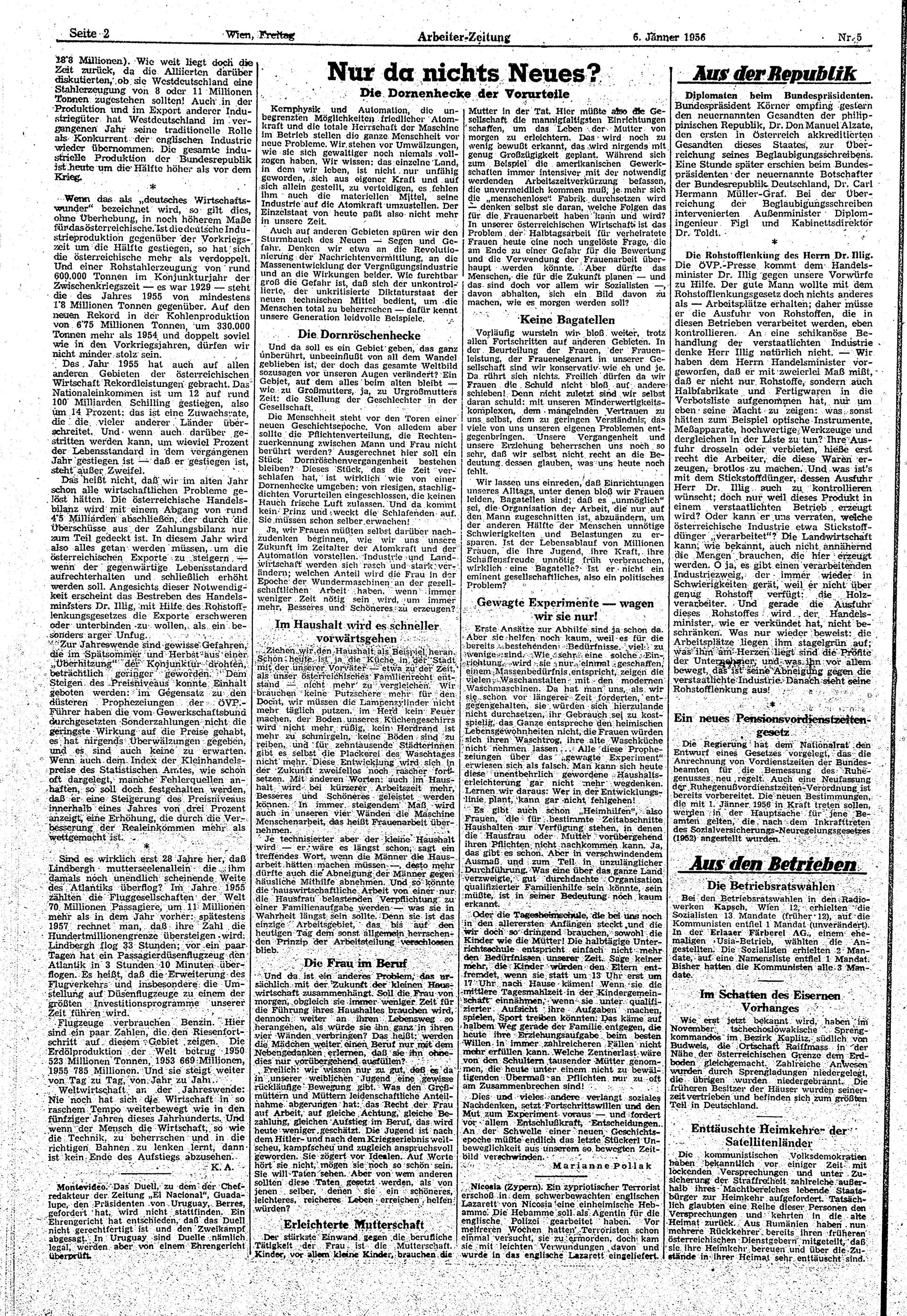 Ausgabe Fr. 06.01.1956, Seite 2