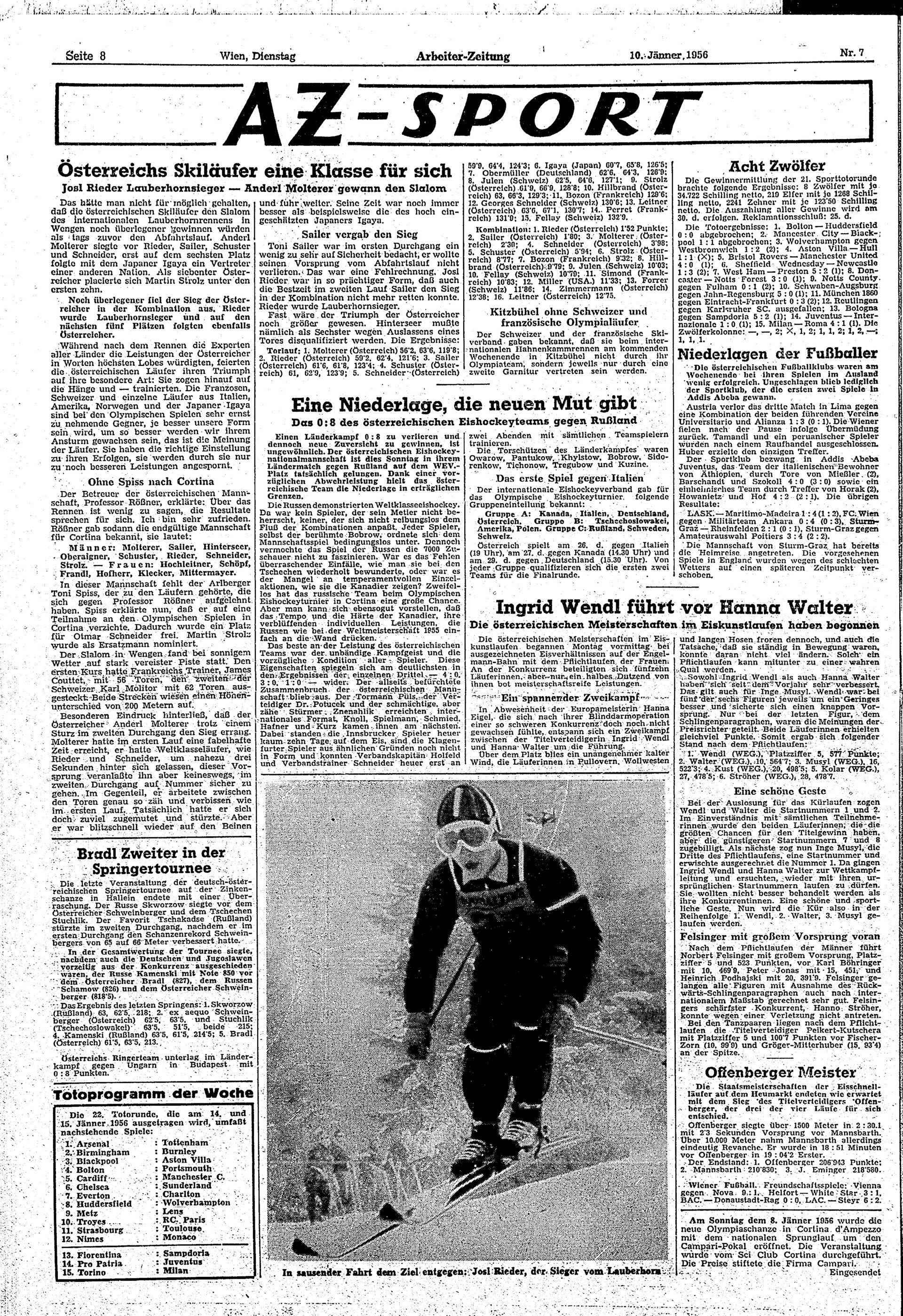 Ausgabe Di. 10.01.1956, Seite 8
