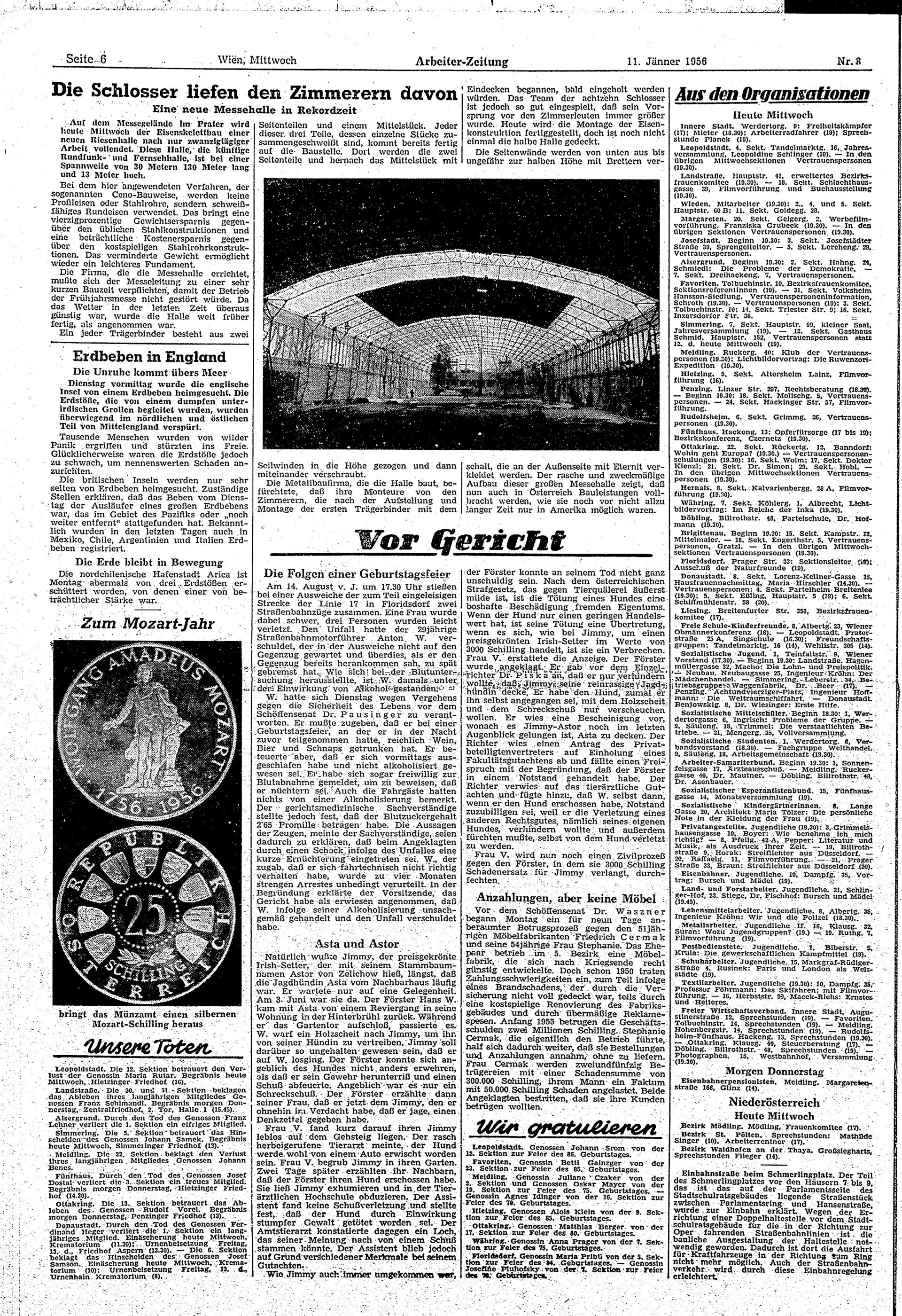 Ausgabe Mi. 11.01.1956, Seite 6