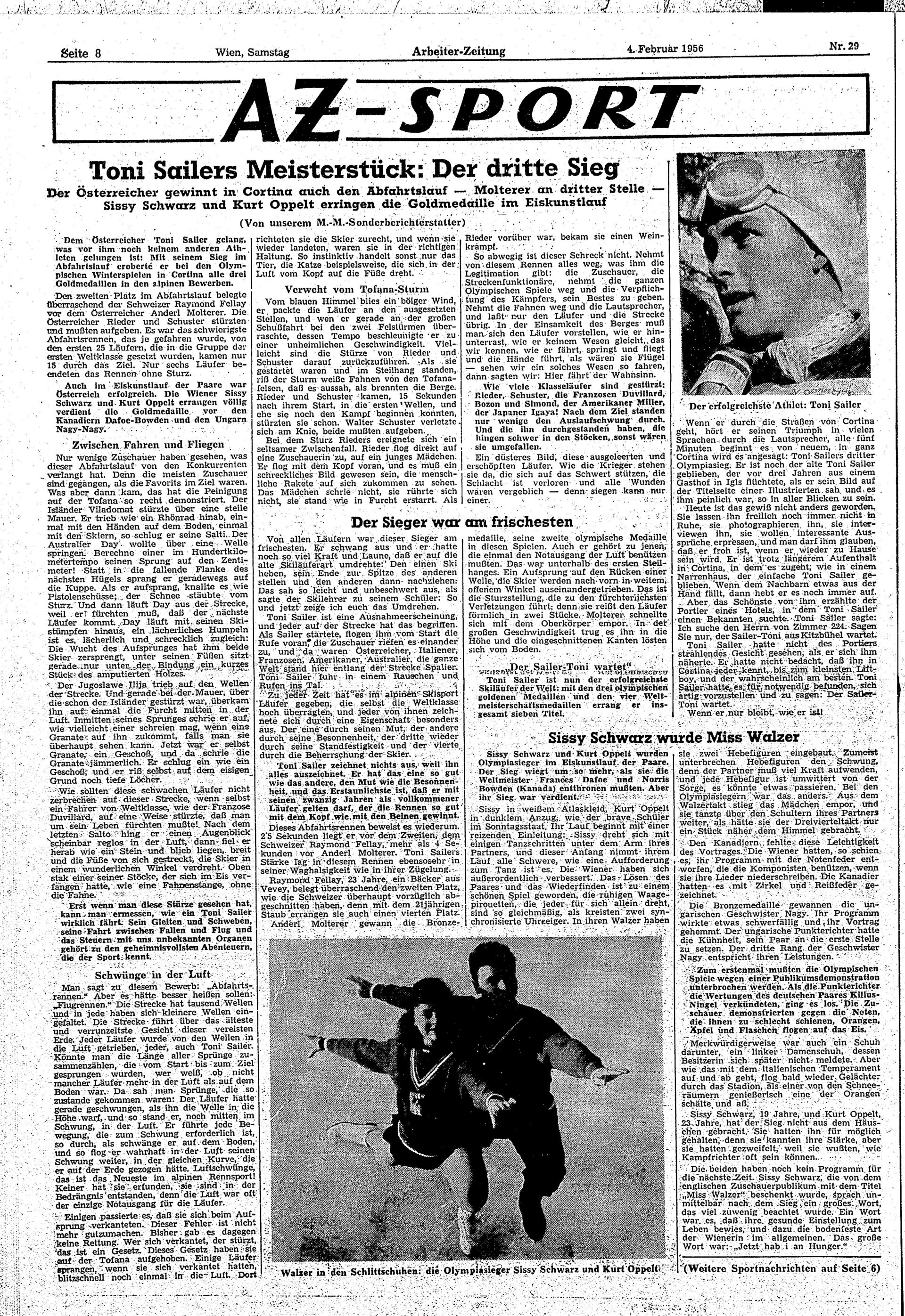 Ausgabe Sa. 04.02.1956, Seite 8