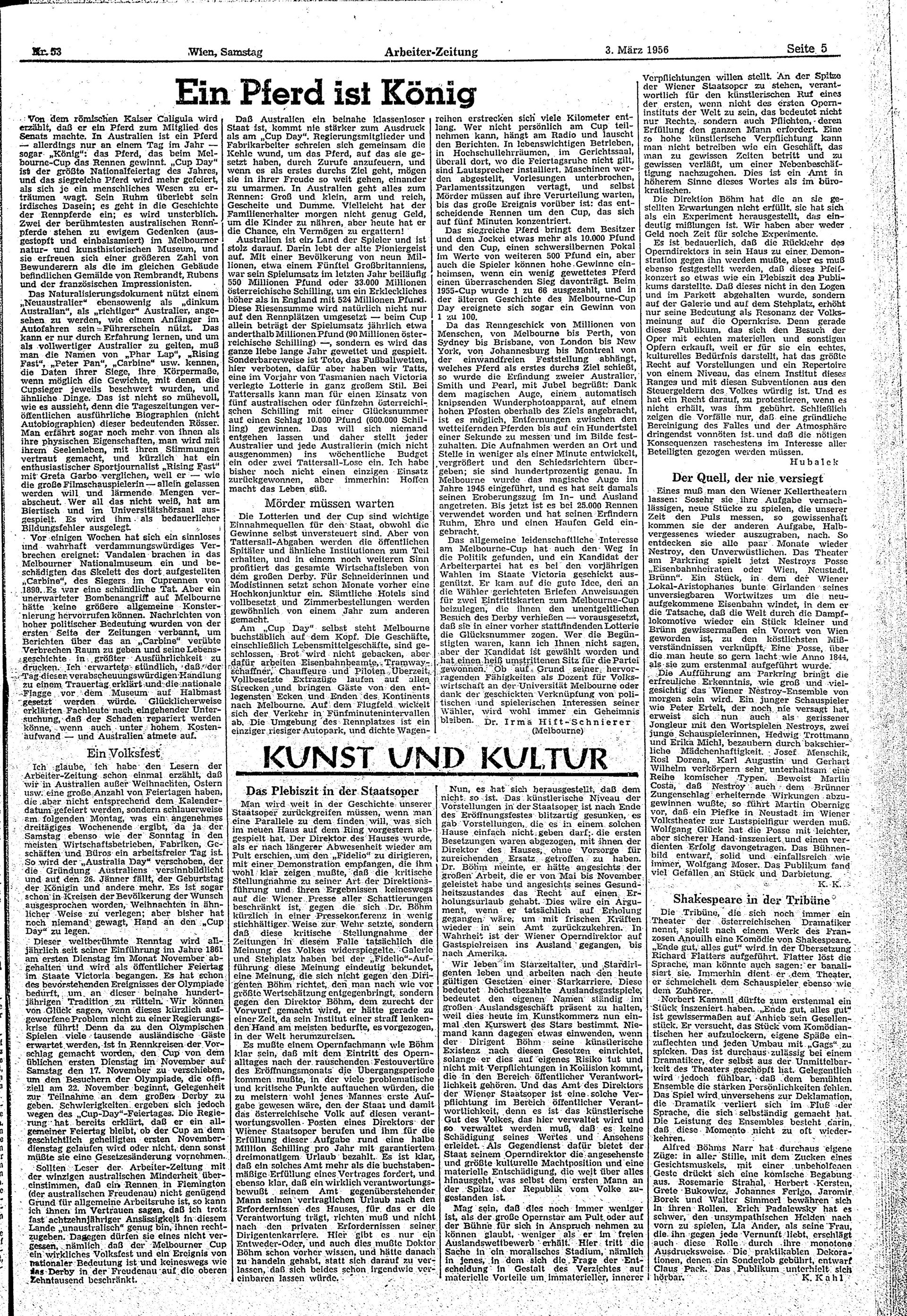 Ausgabe Sa. 03.03.1956, Seite 5