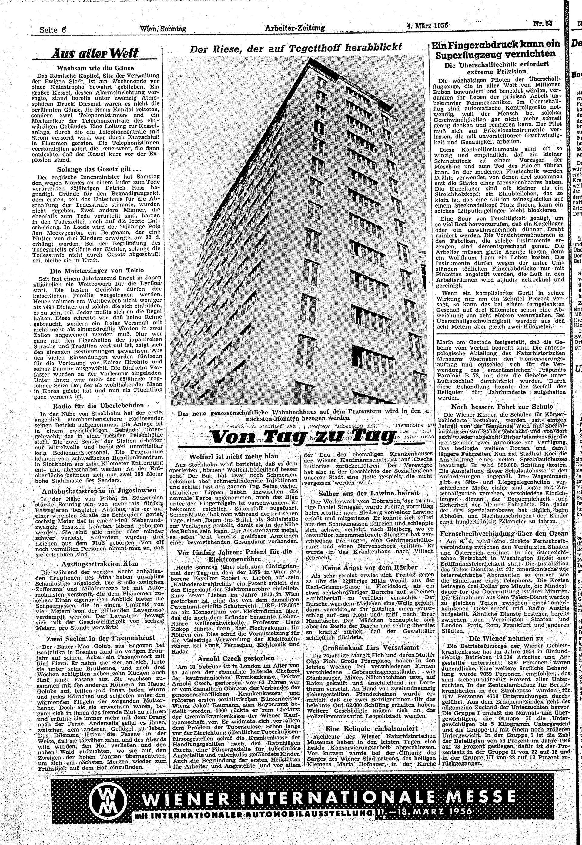 Ausgabe So. 04.03.1956, Seite 6