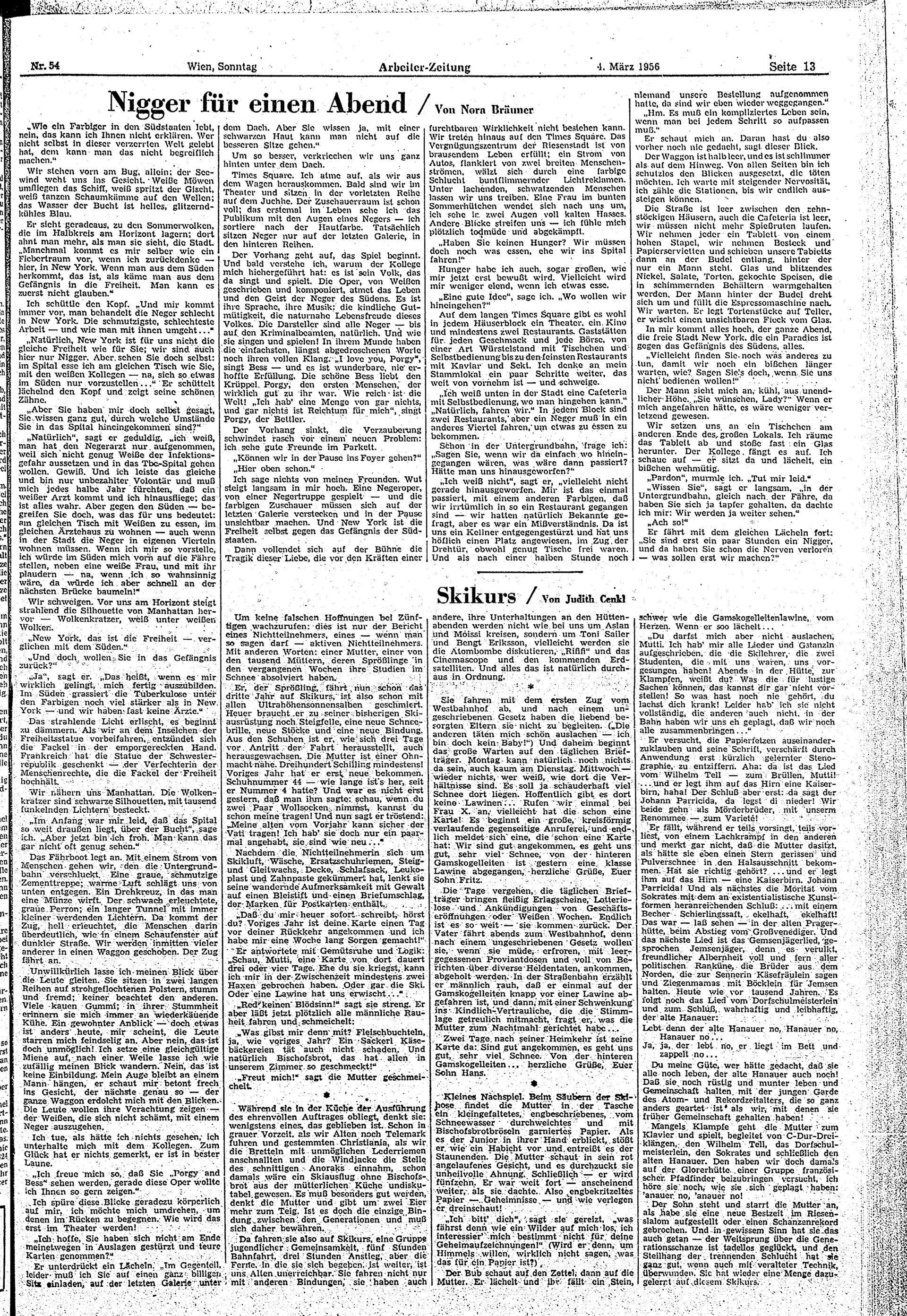 Ausgabe So. 04.03.1956, Seite 13