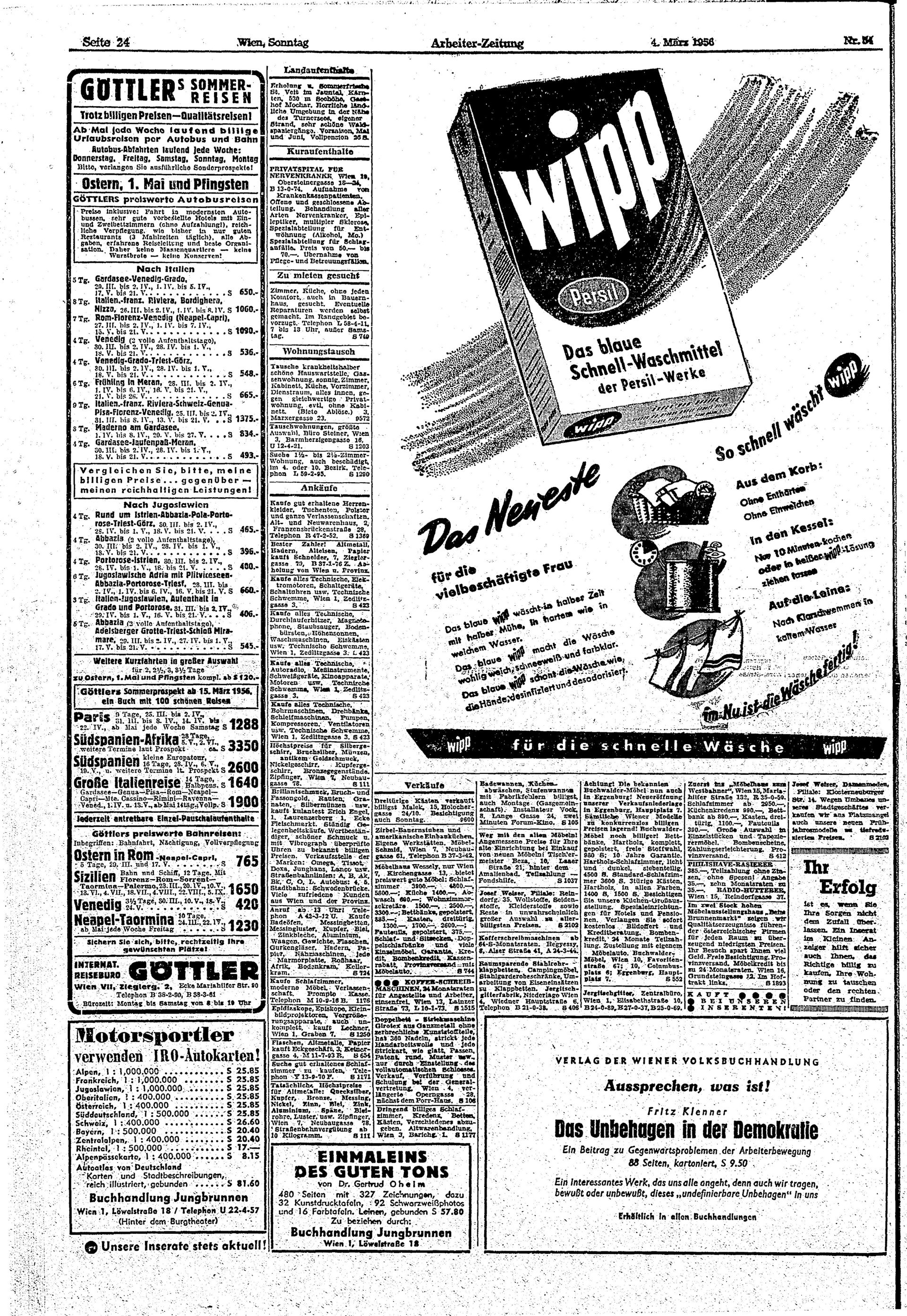 Ausgabe So. 04.03.1956, Seite 24
