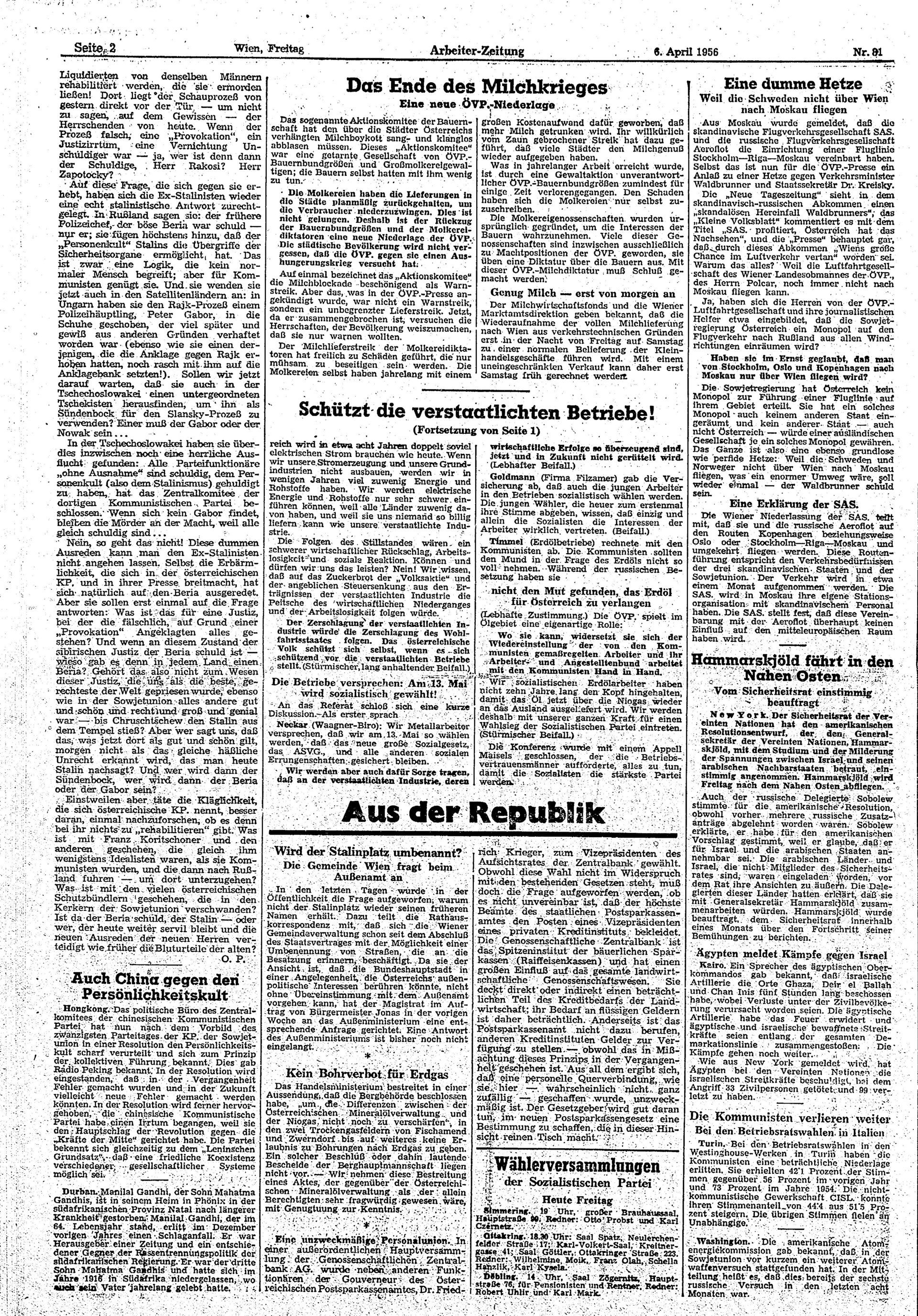 Ausgabe Fr. 06.04.1956, Seite 2