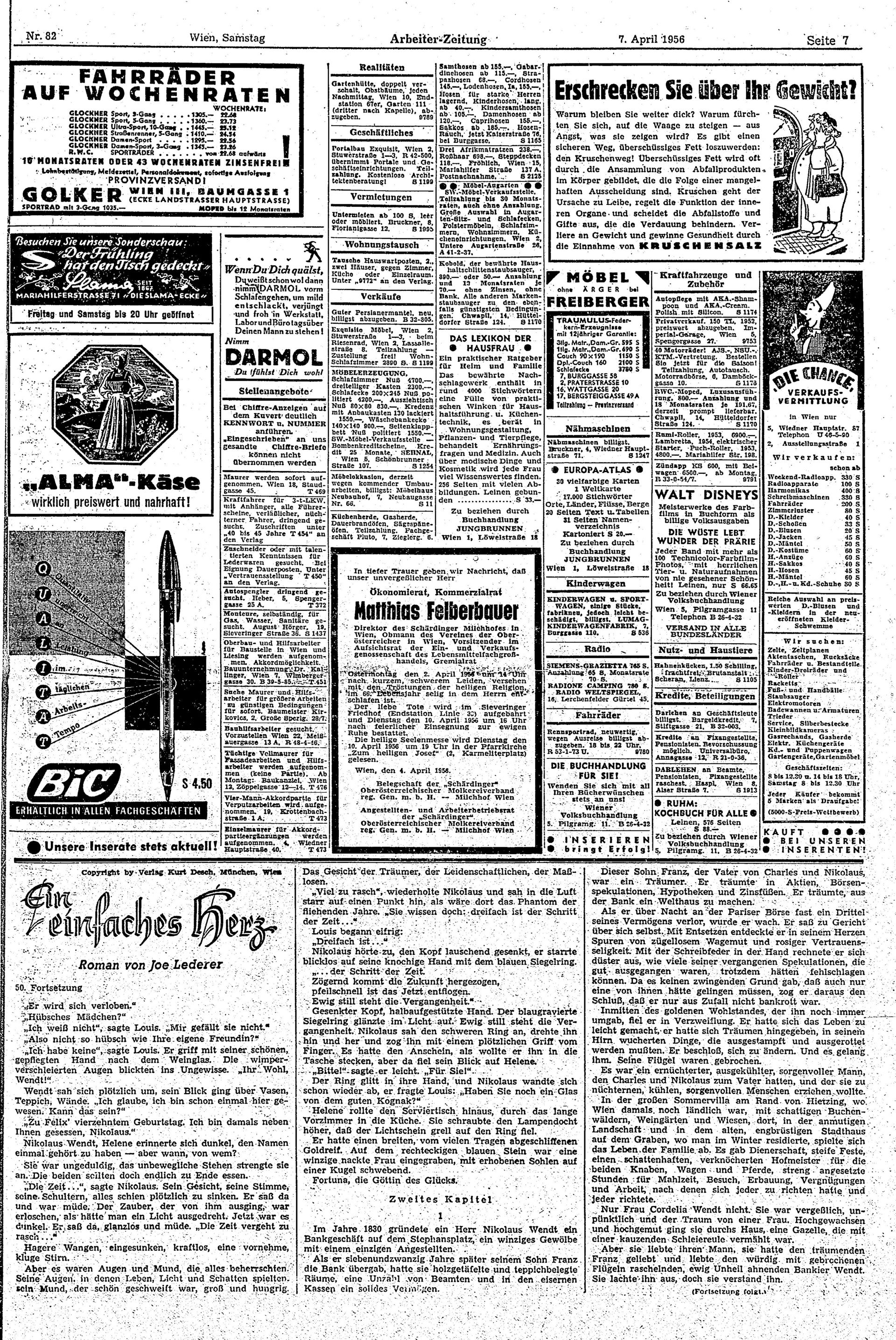 Ausgabe Sa. 07.04.1956, Seite 7
