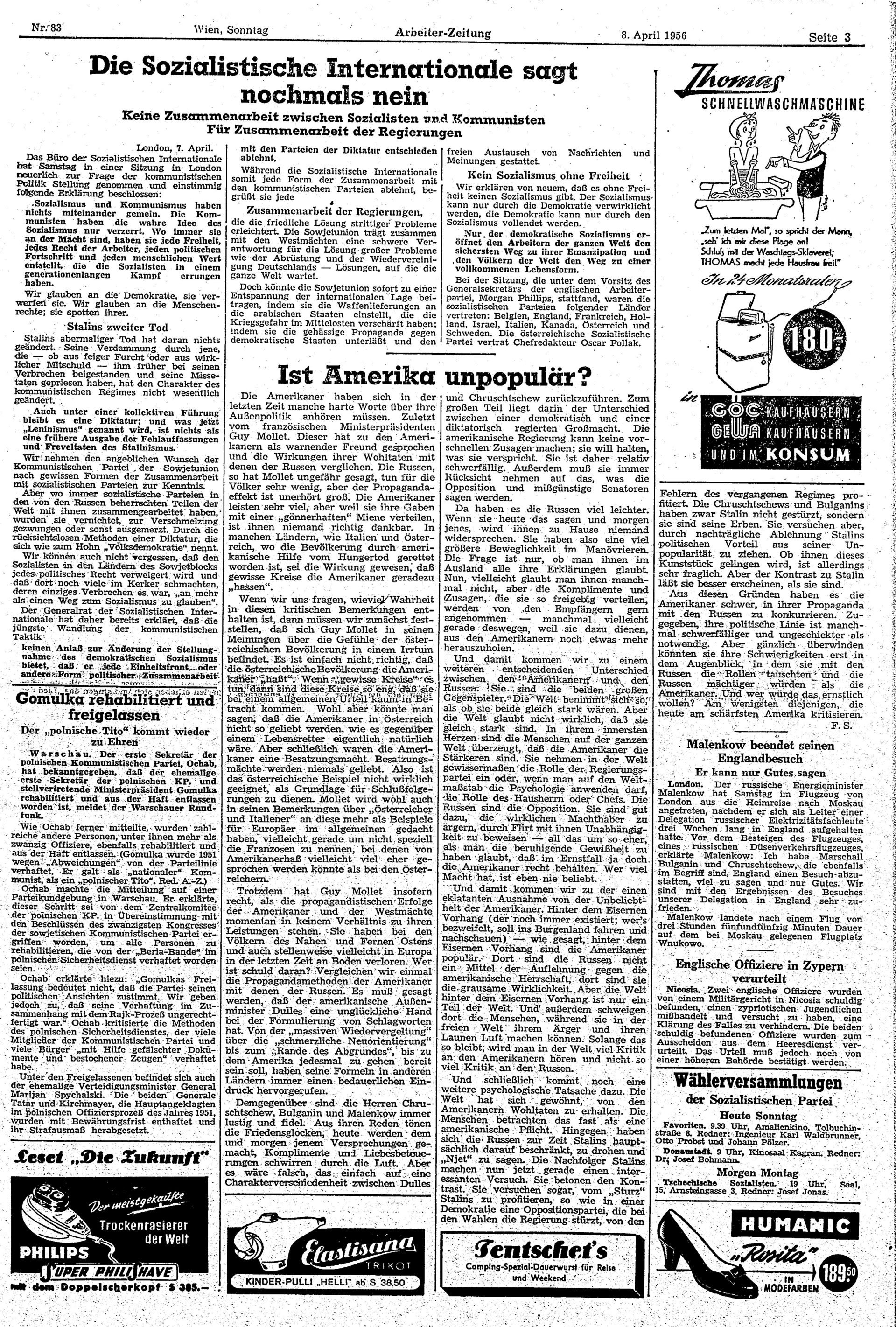 Ausgabe So. 08.04.1956, Seite 3