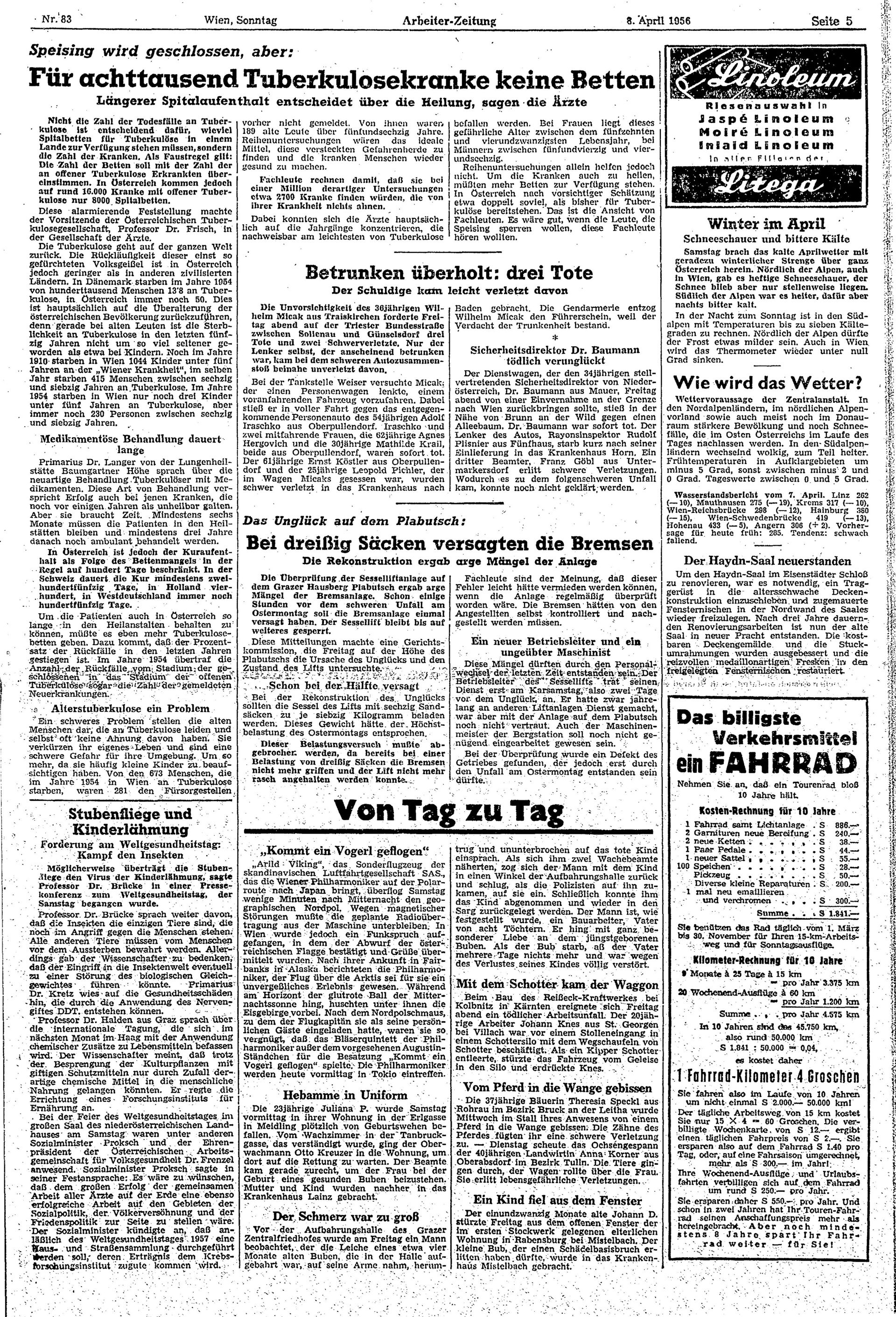 Ausgabe So. 08.04.1956, Seite 5