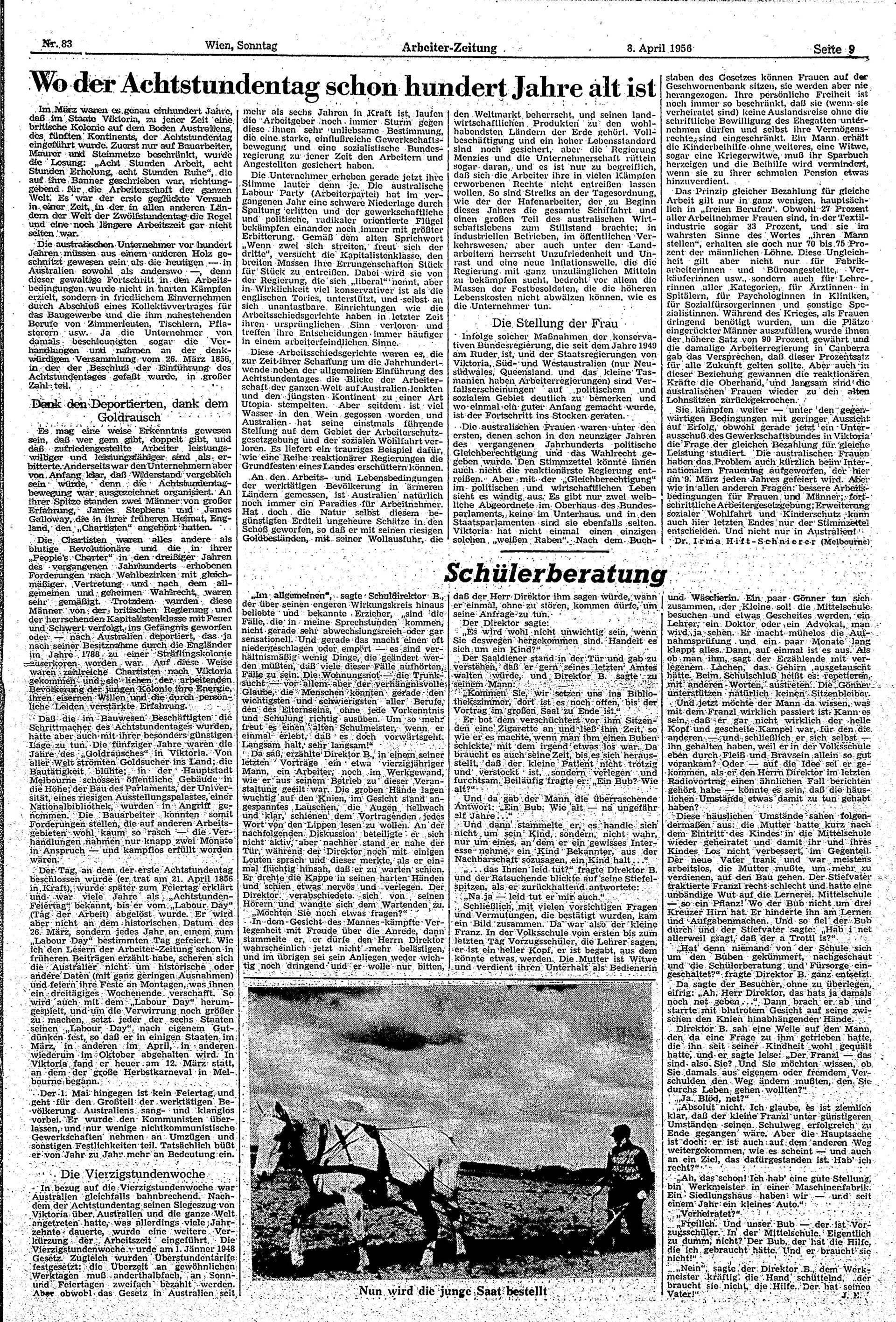 Ausgabe So. 08.04.1956, Seite 9