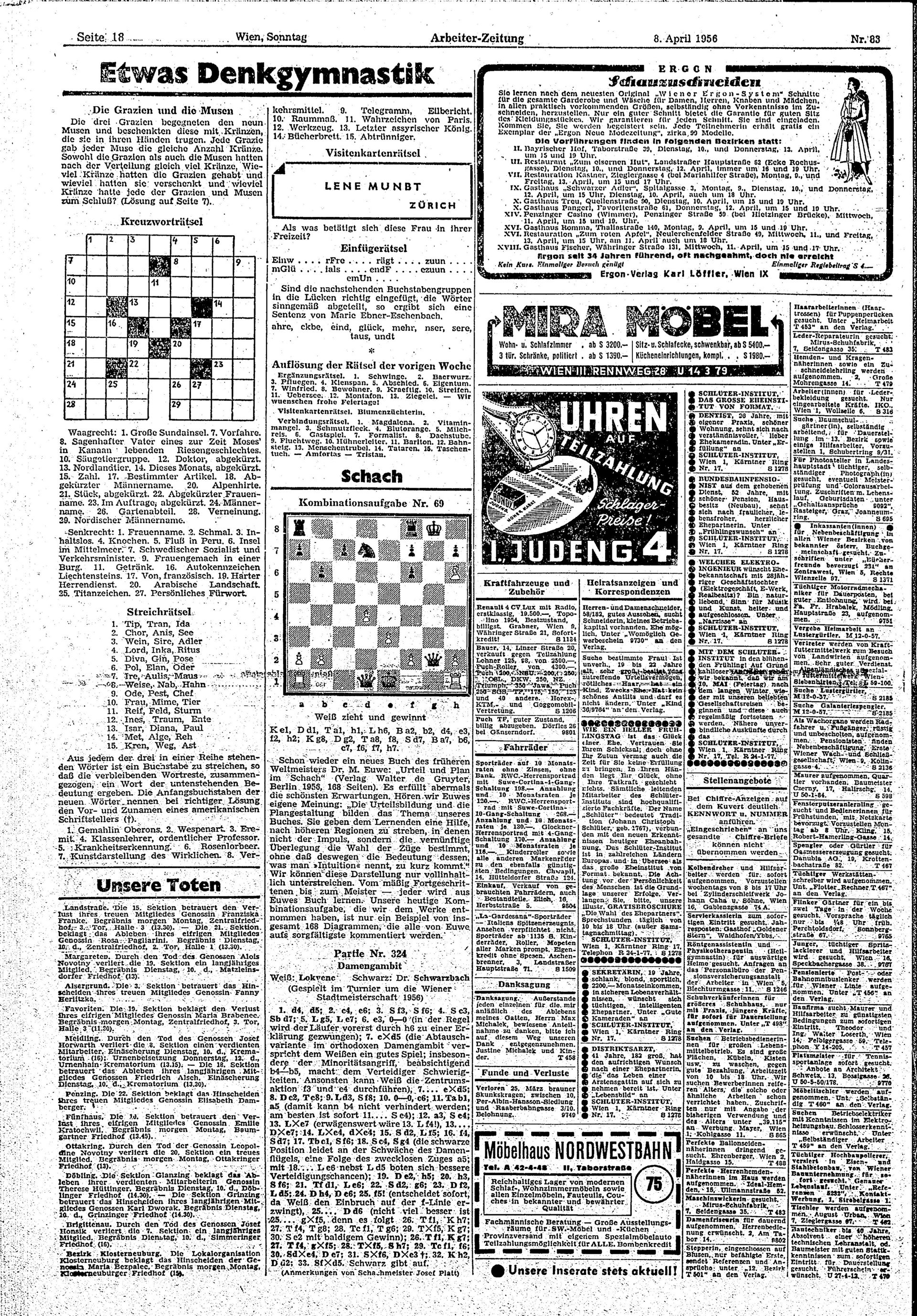 Ausgabe So. 08.04.1956, Seite 18