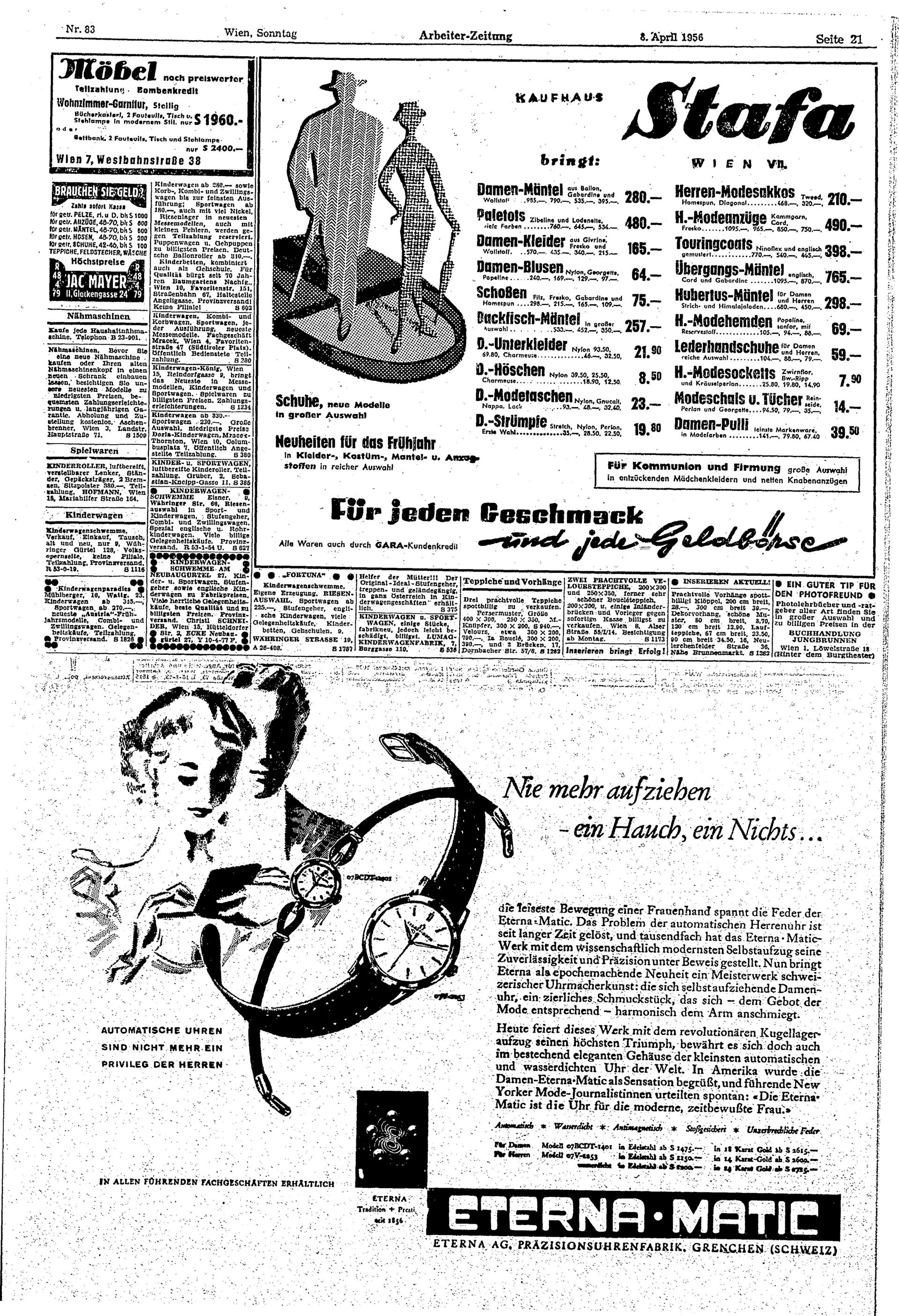 Ausgabe So. 08.04.1956, Seite 21