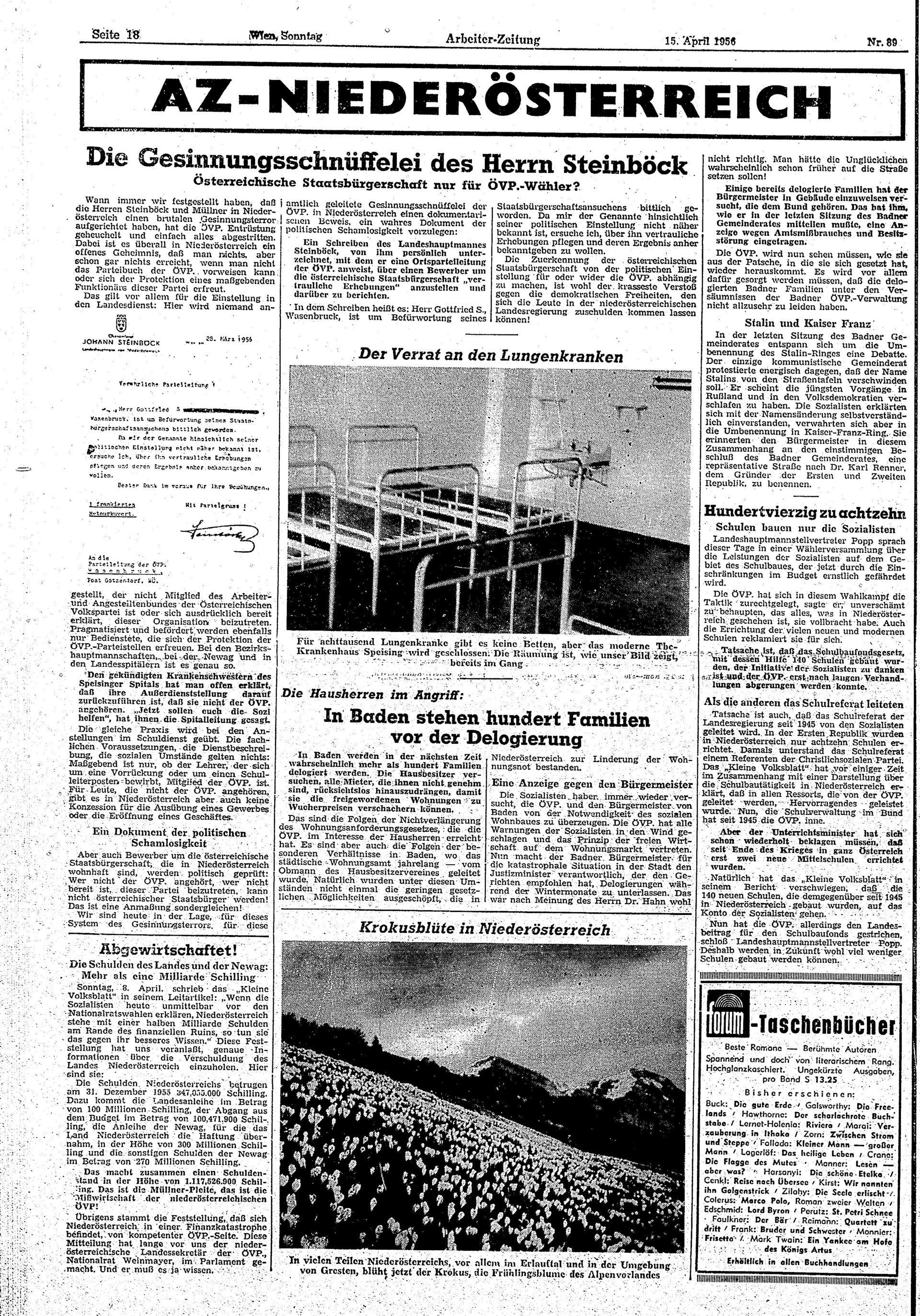 Ausgabe So. 15.04.1956, Seite 18