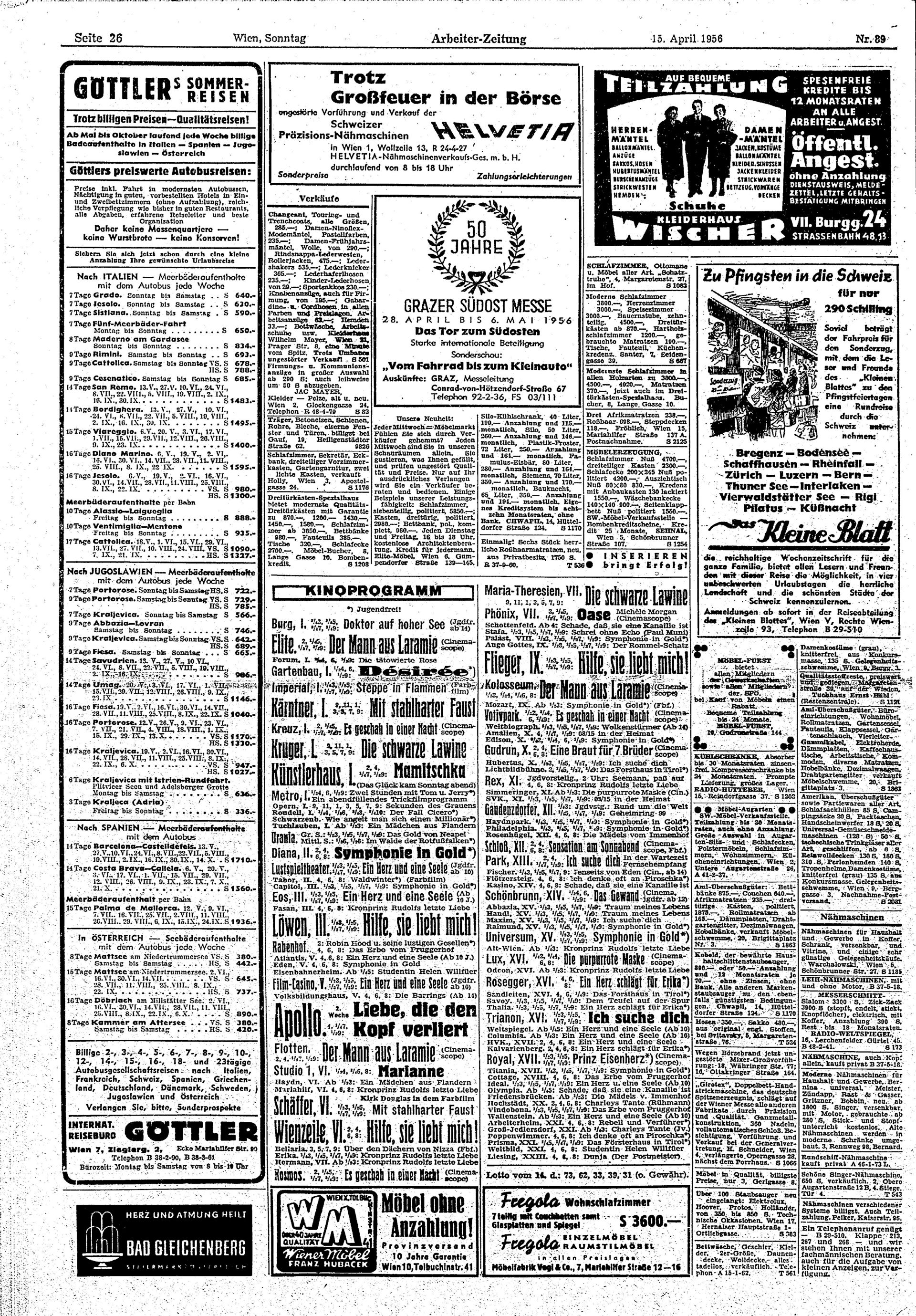 Ausgabe So. 15.04.1956, Seite 26
