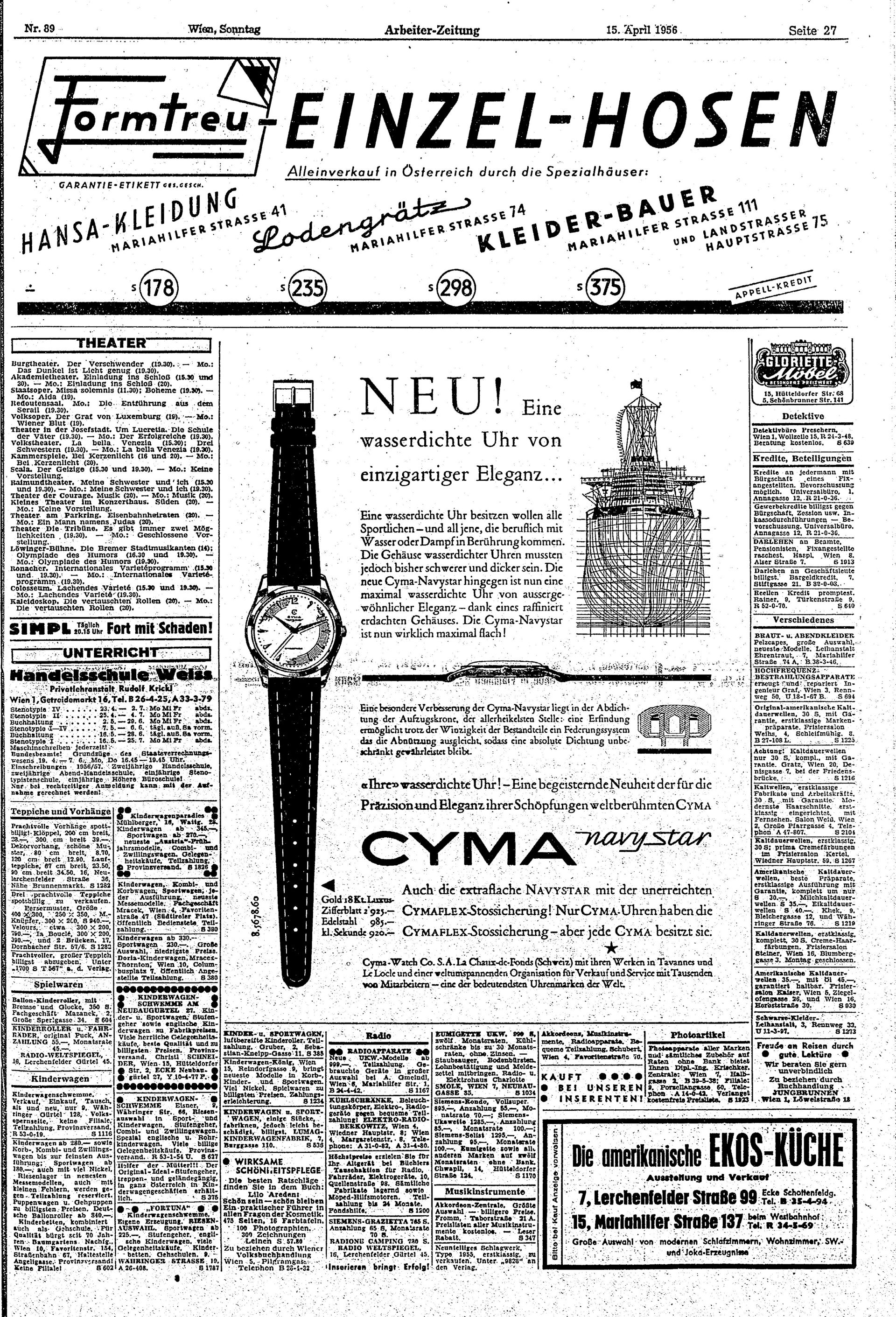 Ausgabe So. 15.04.1956, Seite 27