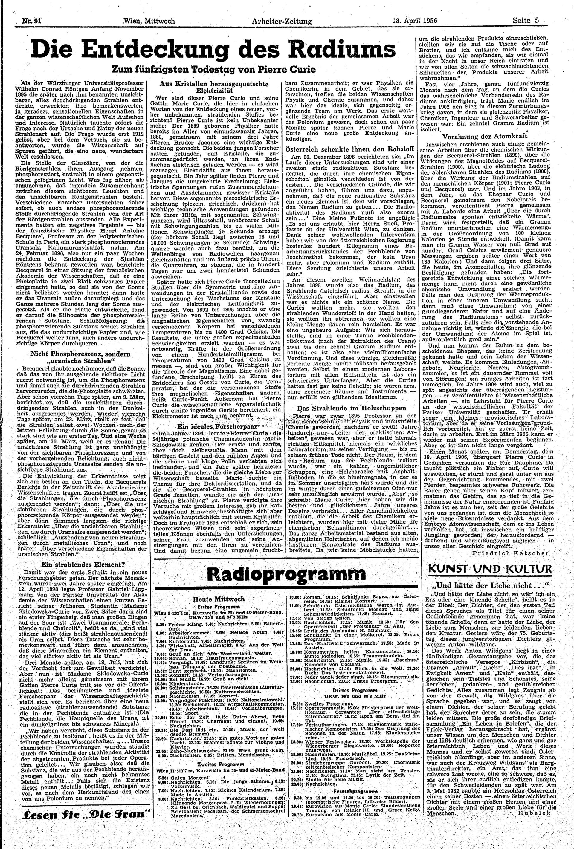 Ausgabe Mi. 18.04.1956, Seite 5