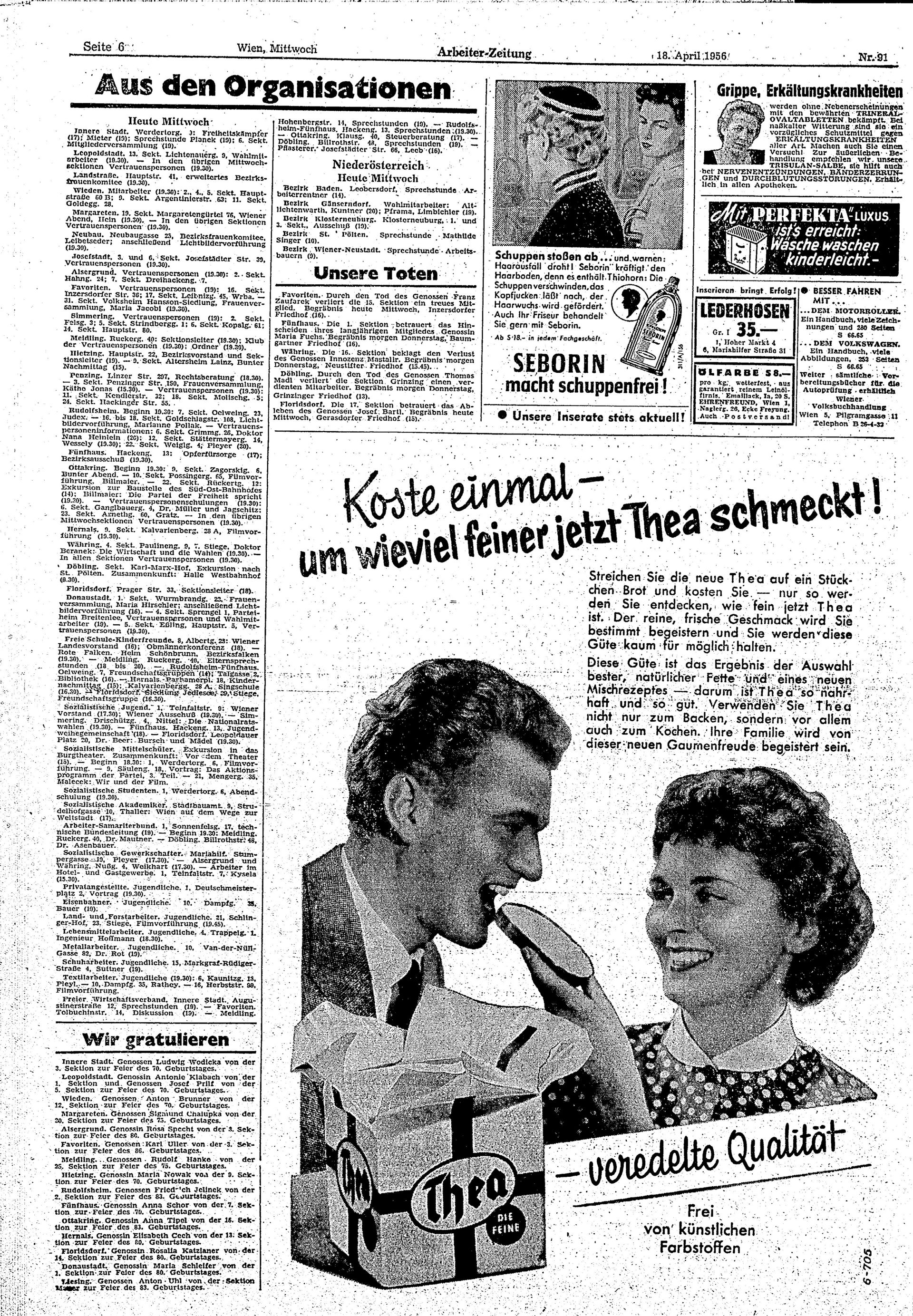 Ausgabe Mi. 18.04.1956, Seite 6