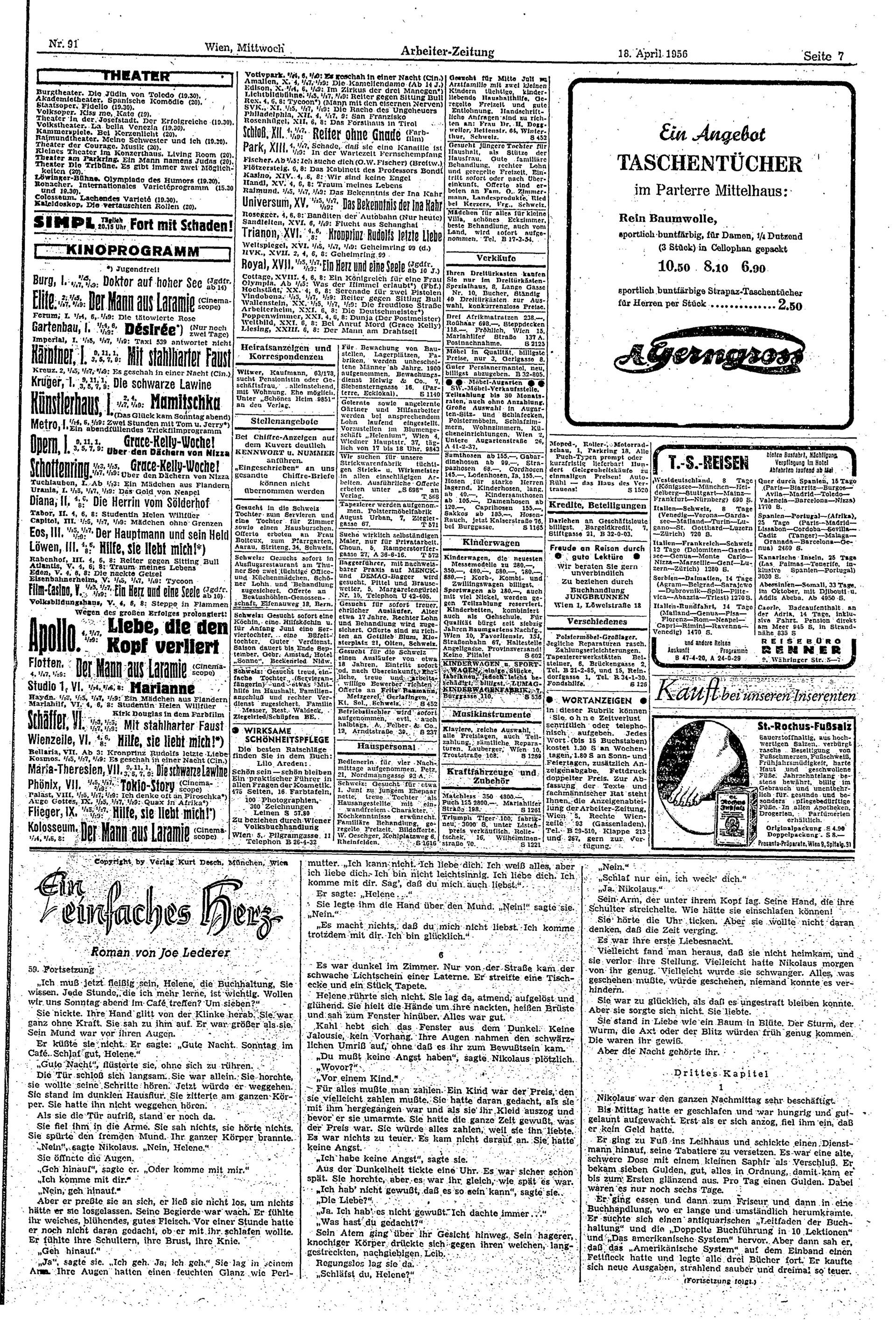 Ausgabe Mi. 18.04.1956, Seite 7