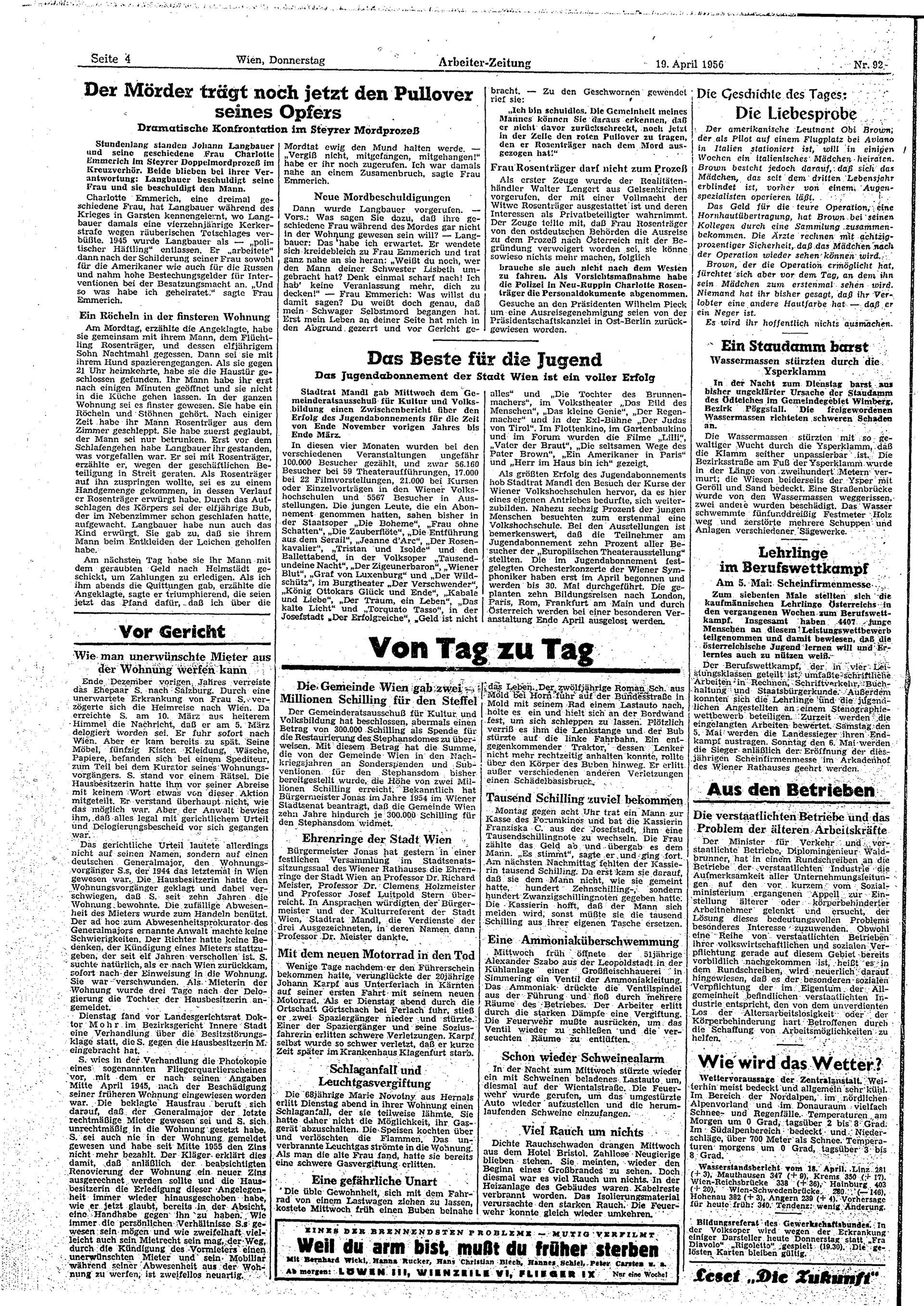 Ausgabe Do. 19.04.1956, Seite 4