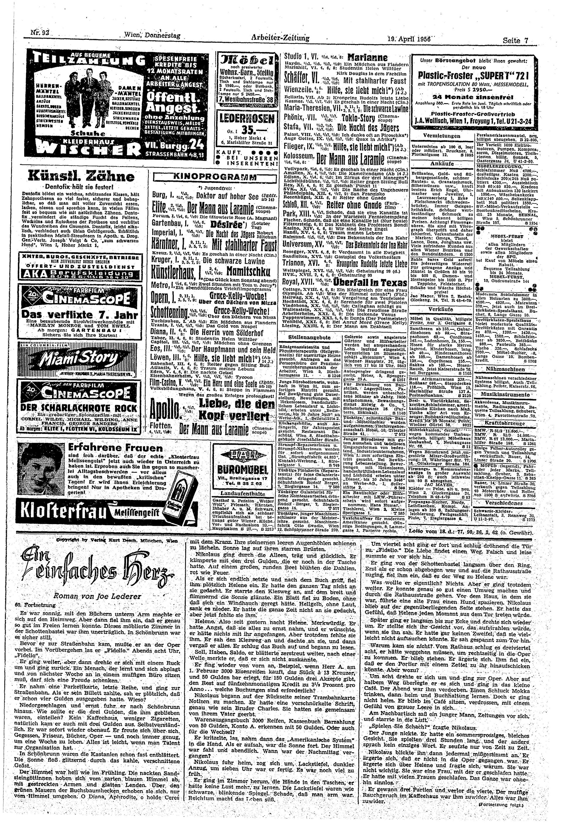 Ausgabe Do. 19.04.1956, Seite 7
