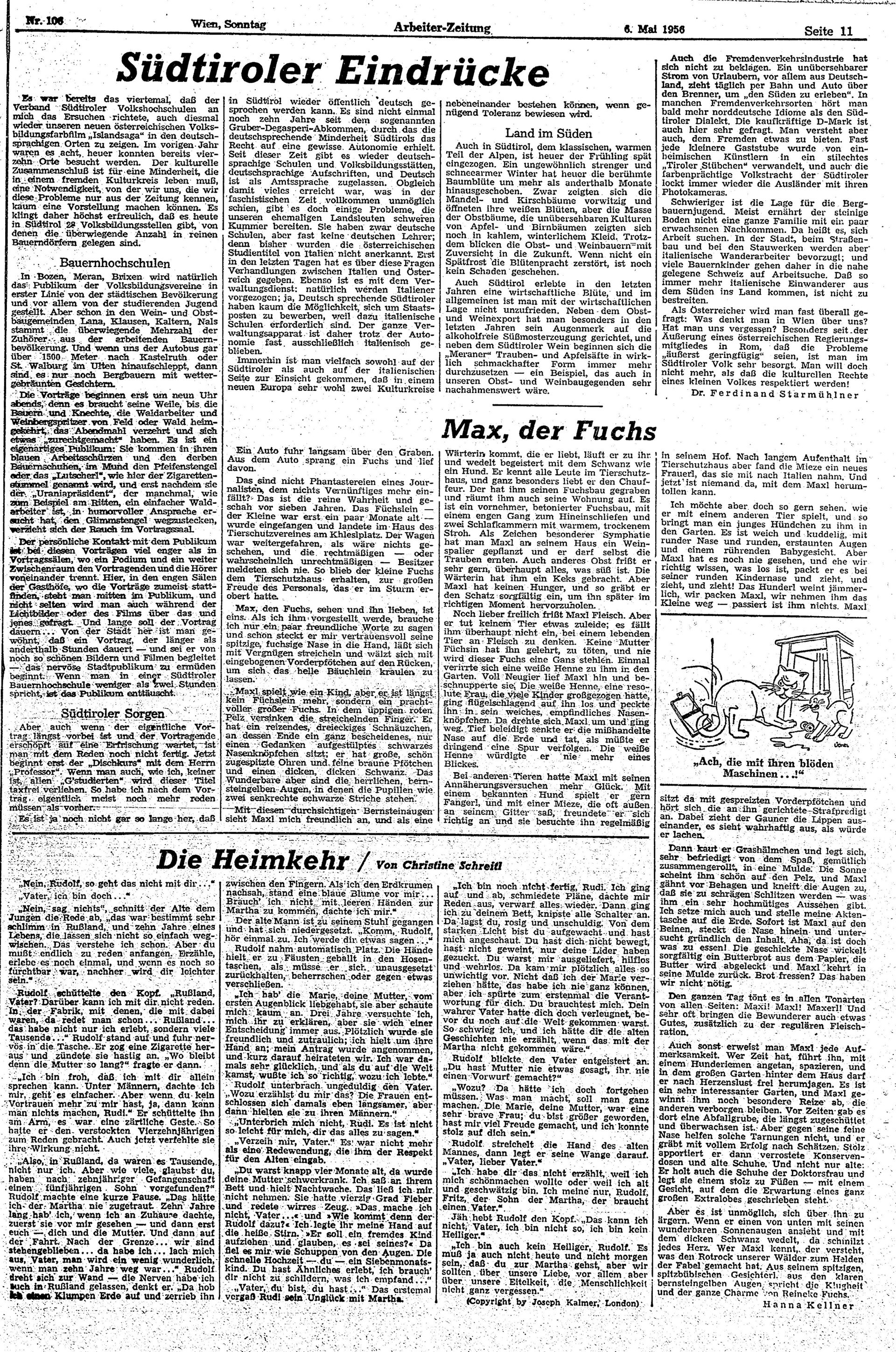 Ausgabe So. 06.05.1956, Seite 11