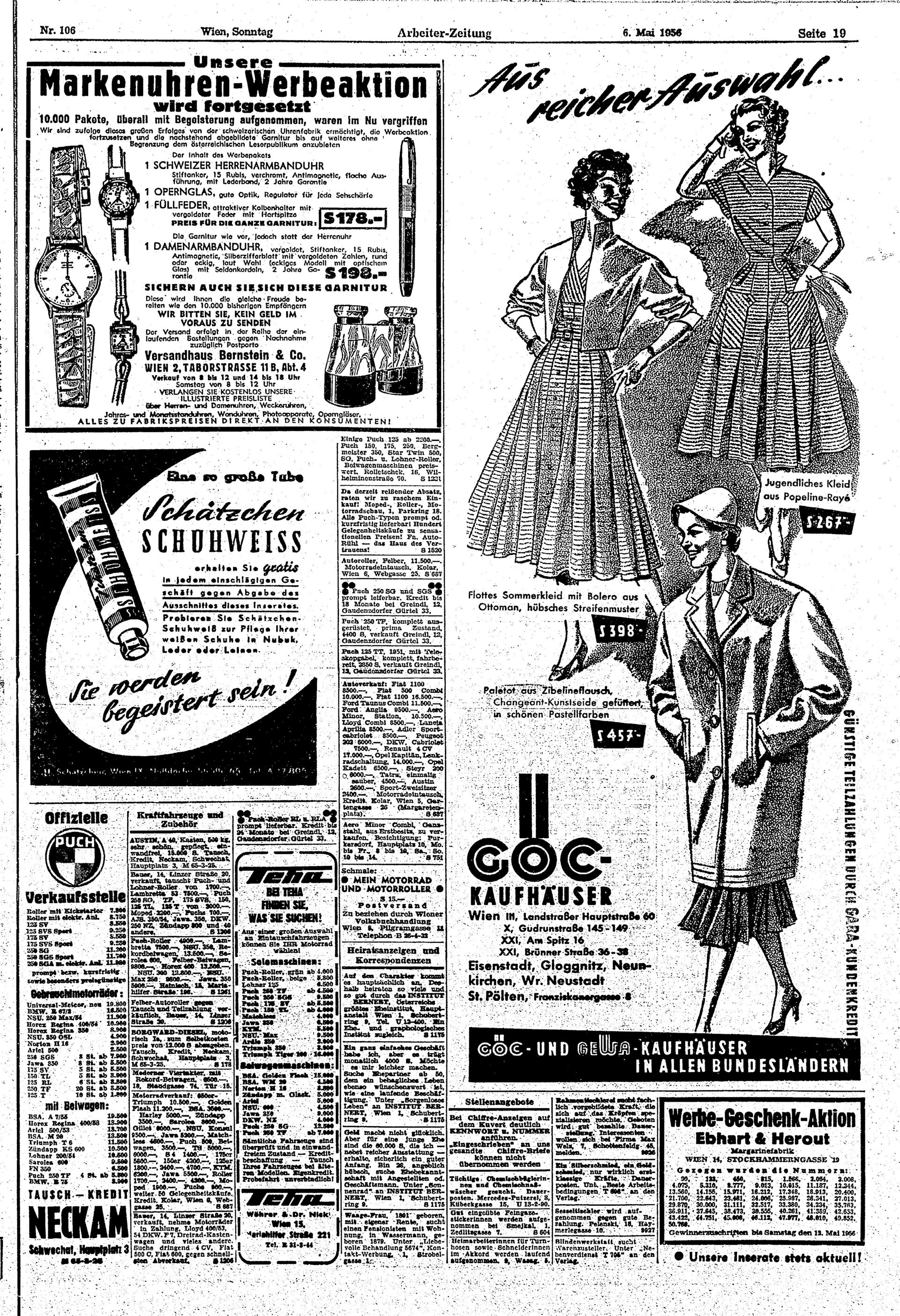 Ausgabe So. 06.05.1956, Seite 19