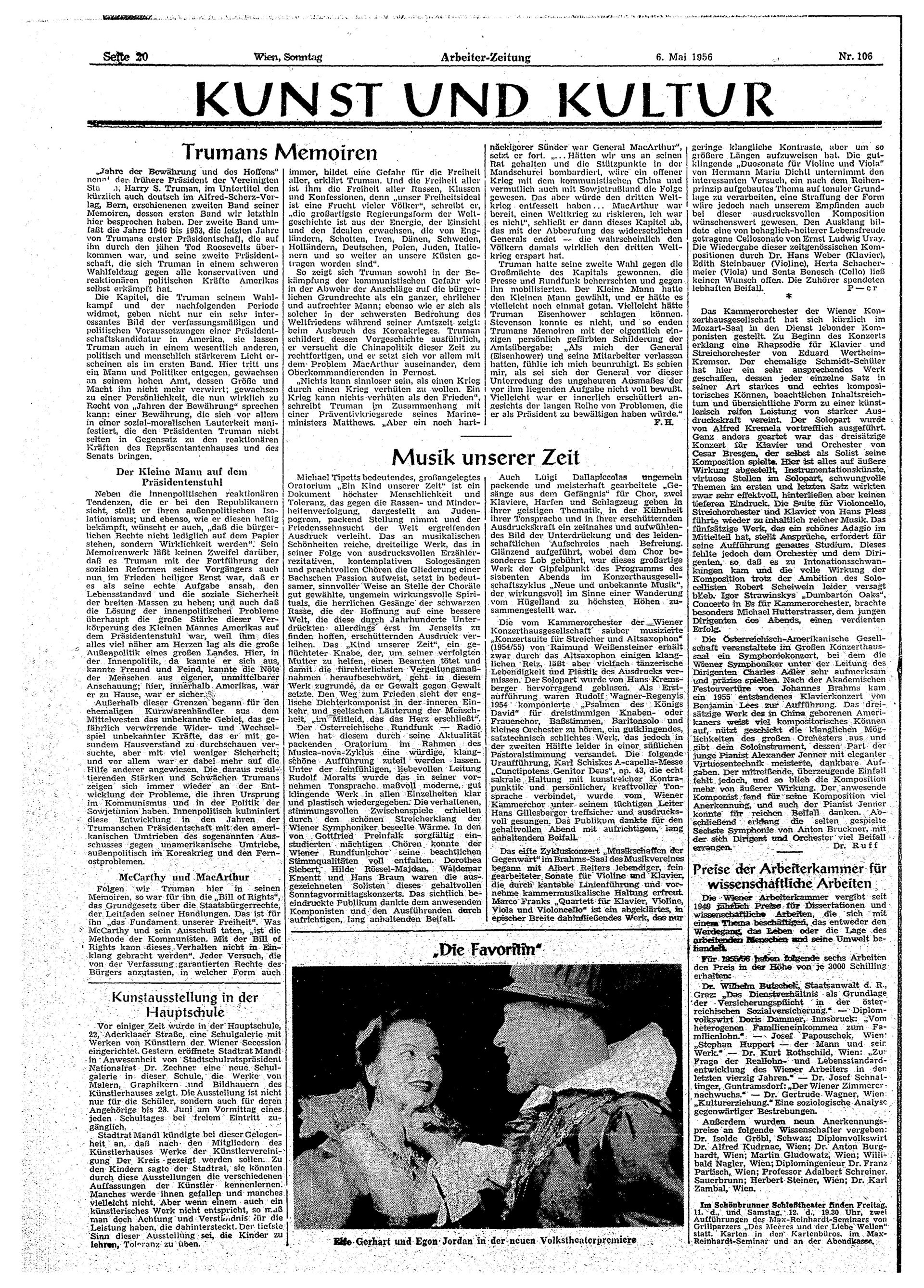 Ausgabe So. 06.05.1956, Seite 20