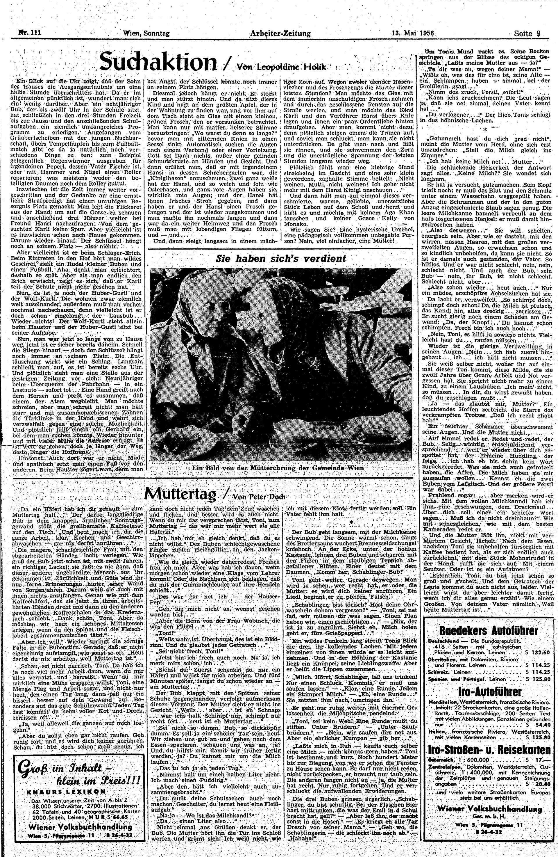 Ausgabe So. 13.05.1956, Seite 9