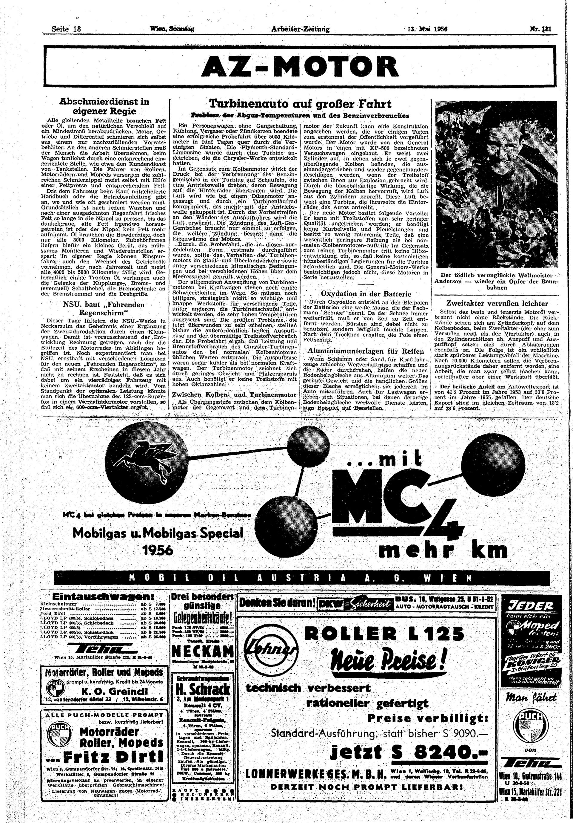 Ausgabe So. 13.05.1956, Seite 18