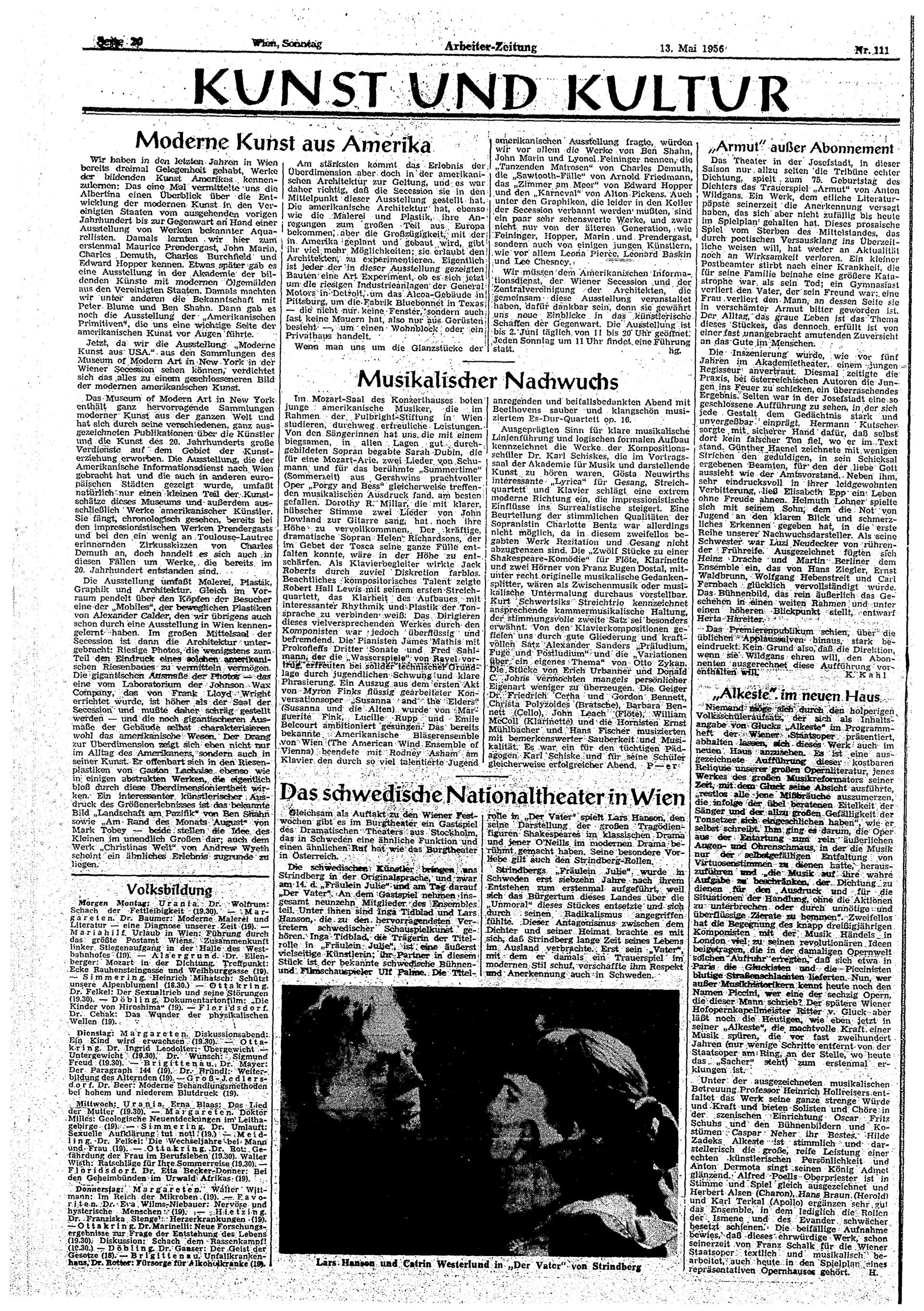 Ausgabe So. 13.05.1956, Seite 20